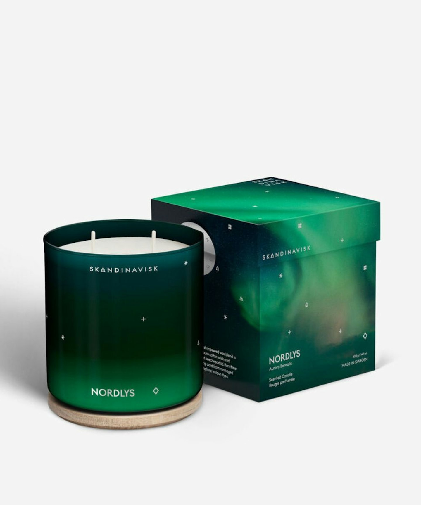 Skandinavisk Nordlys scented candle