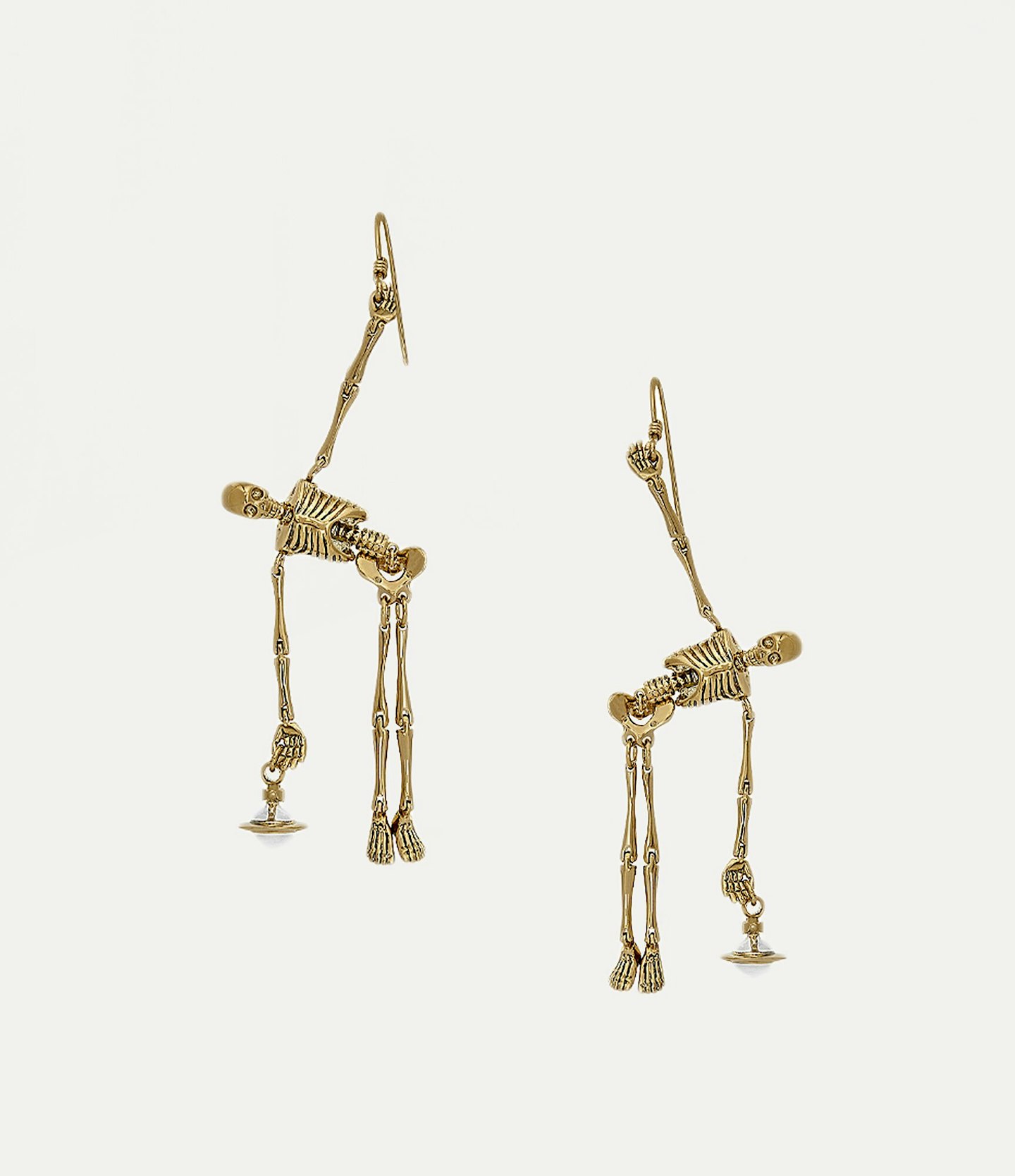 Vivienne Westwood, Dangly Skeleton Earrings