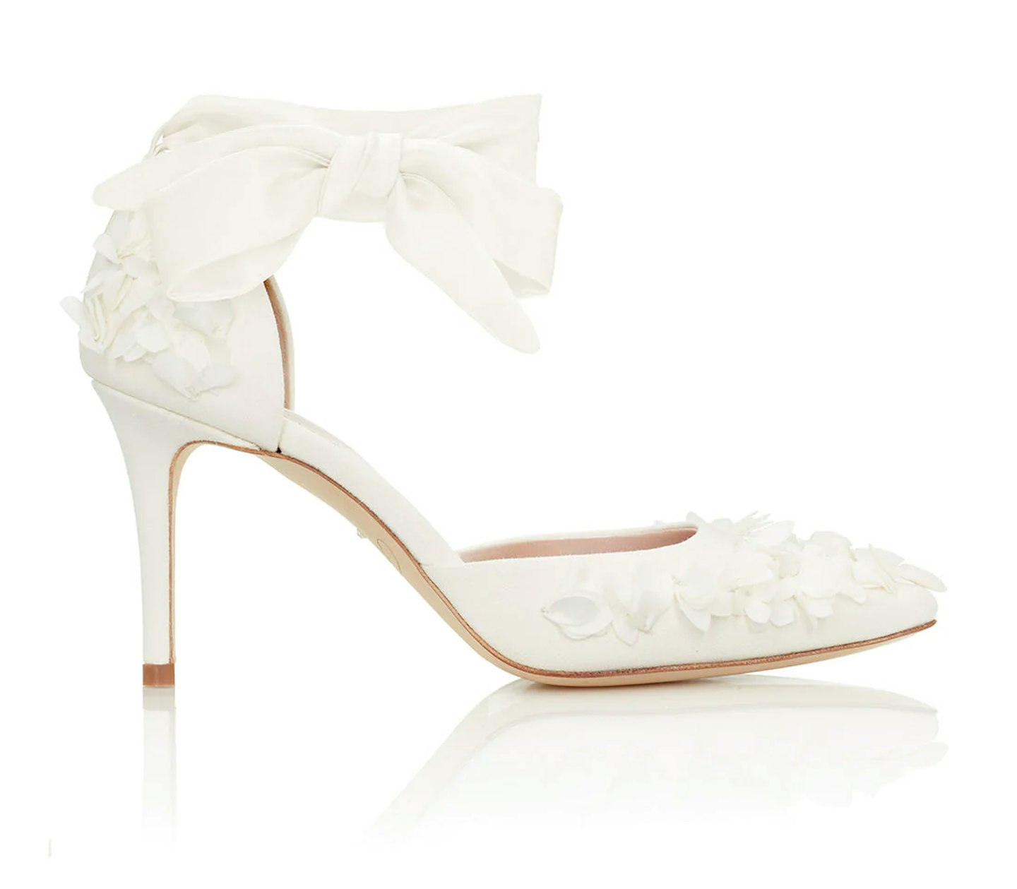 Emmy London, Overlay Suede Bridal Shoes
