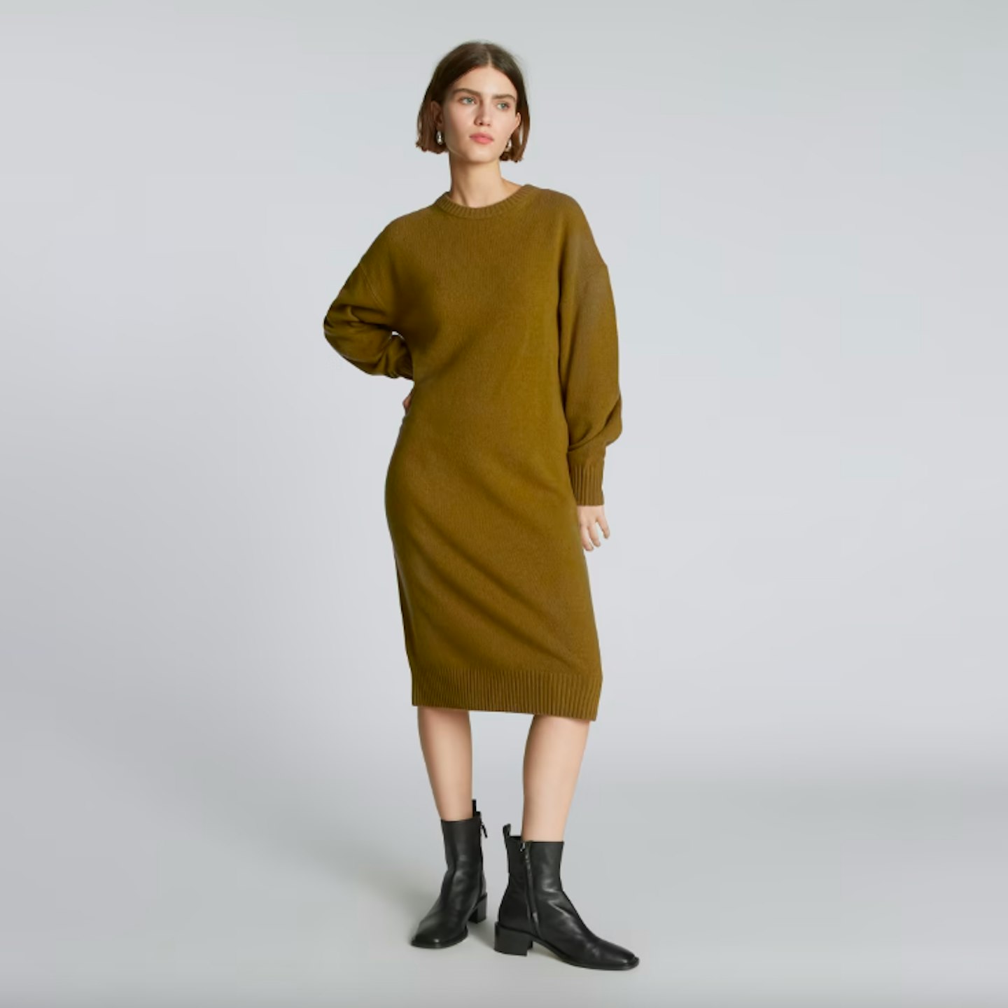 Everlane, The ReCashmere Midi Dress