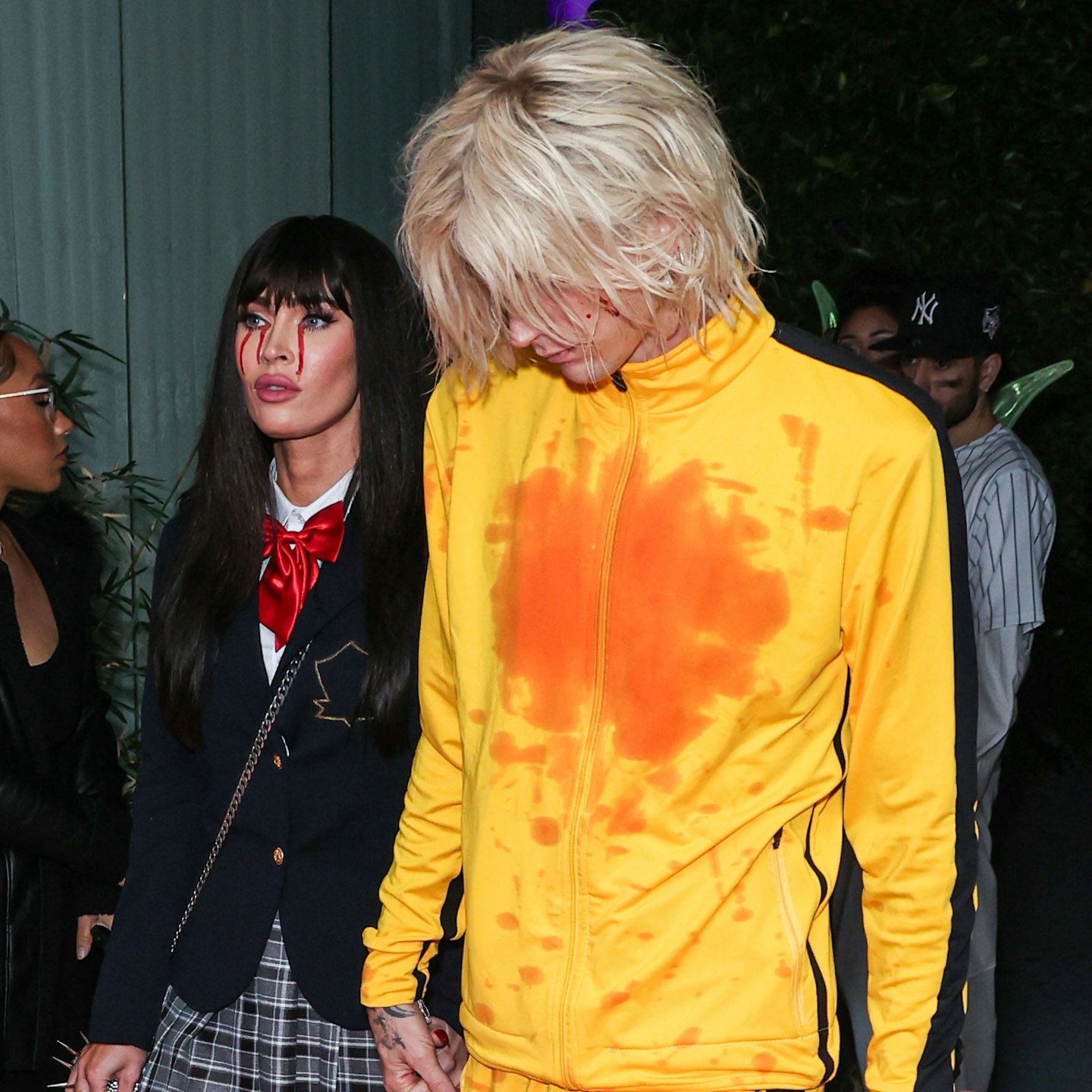 Megan Fox and Machine Gun Kelly as characters from Kill Bill in 2023