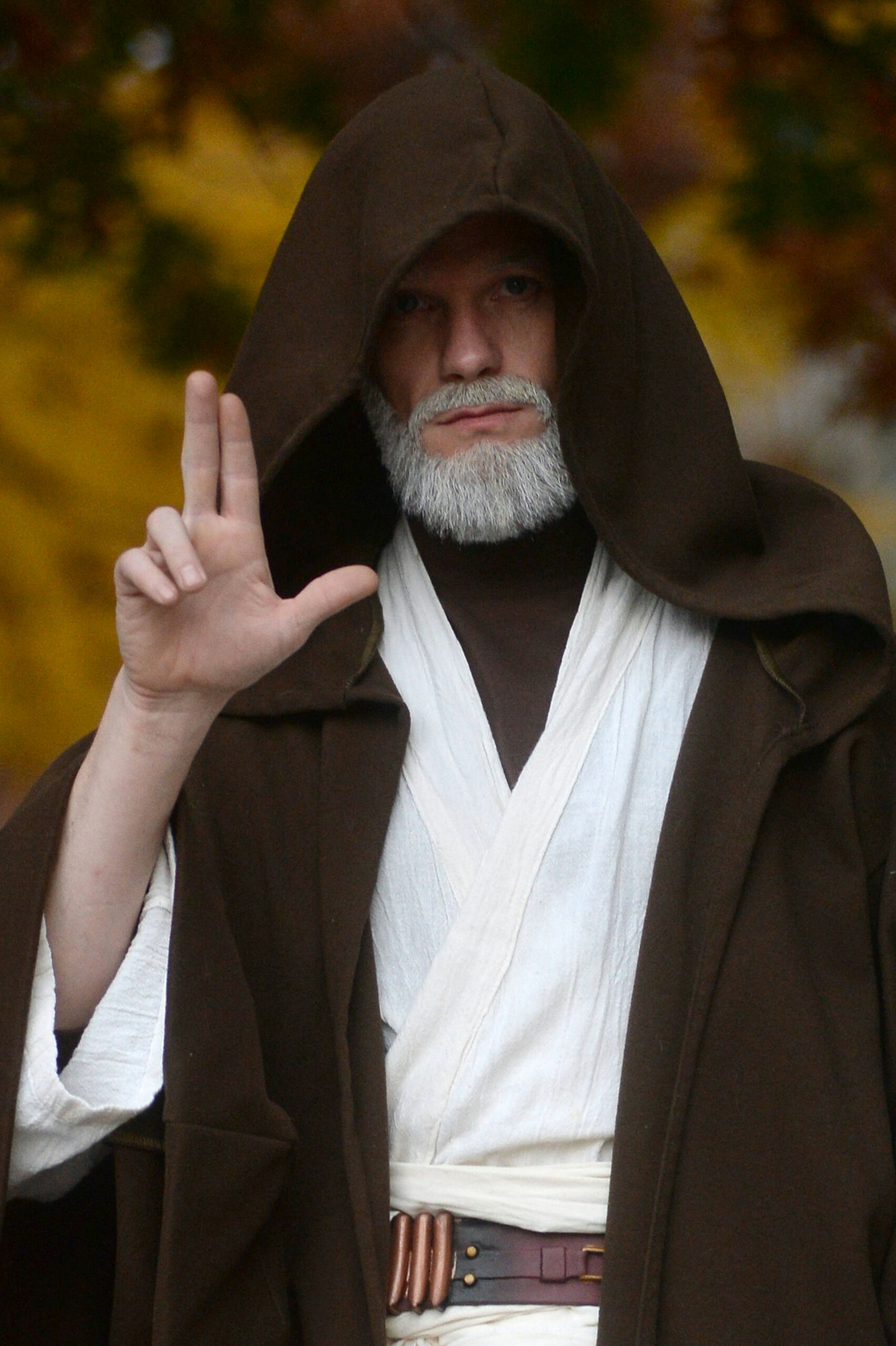 Neil Patrick Harris as Obi-Wan Kenobi for Halloween 2015