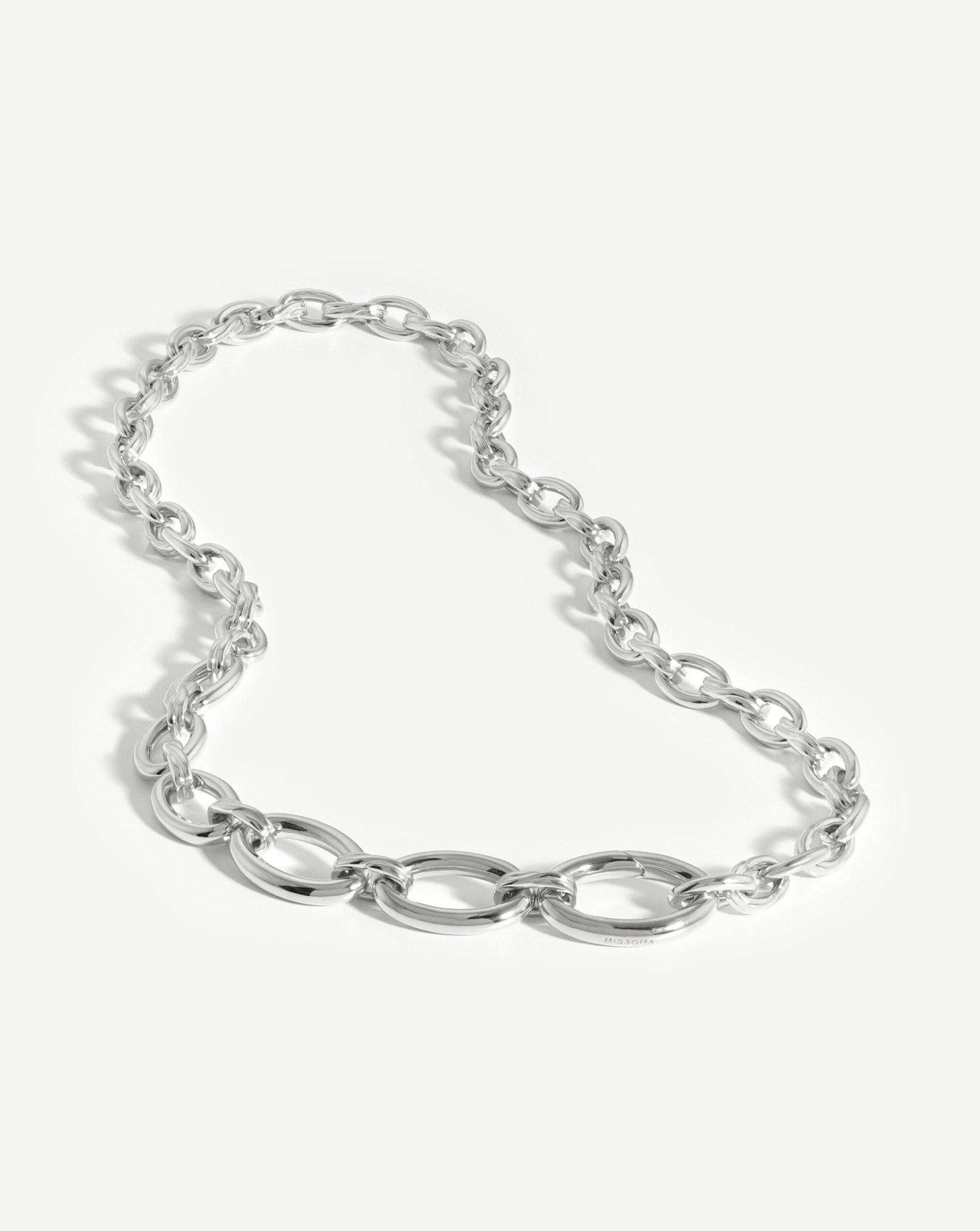 Missoma, Large Graduated Oval Chain Necklace