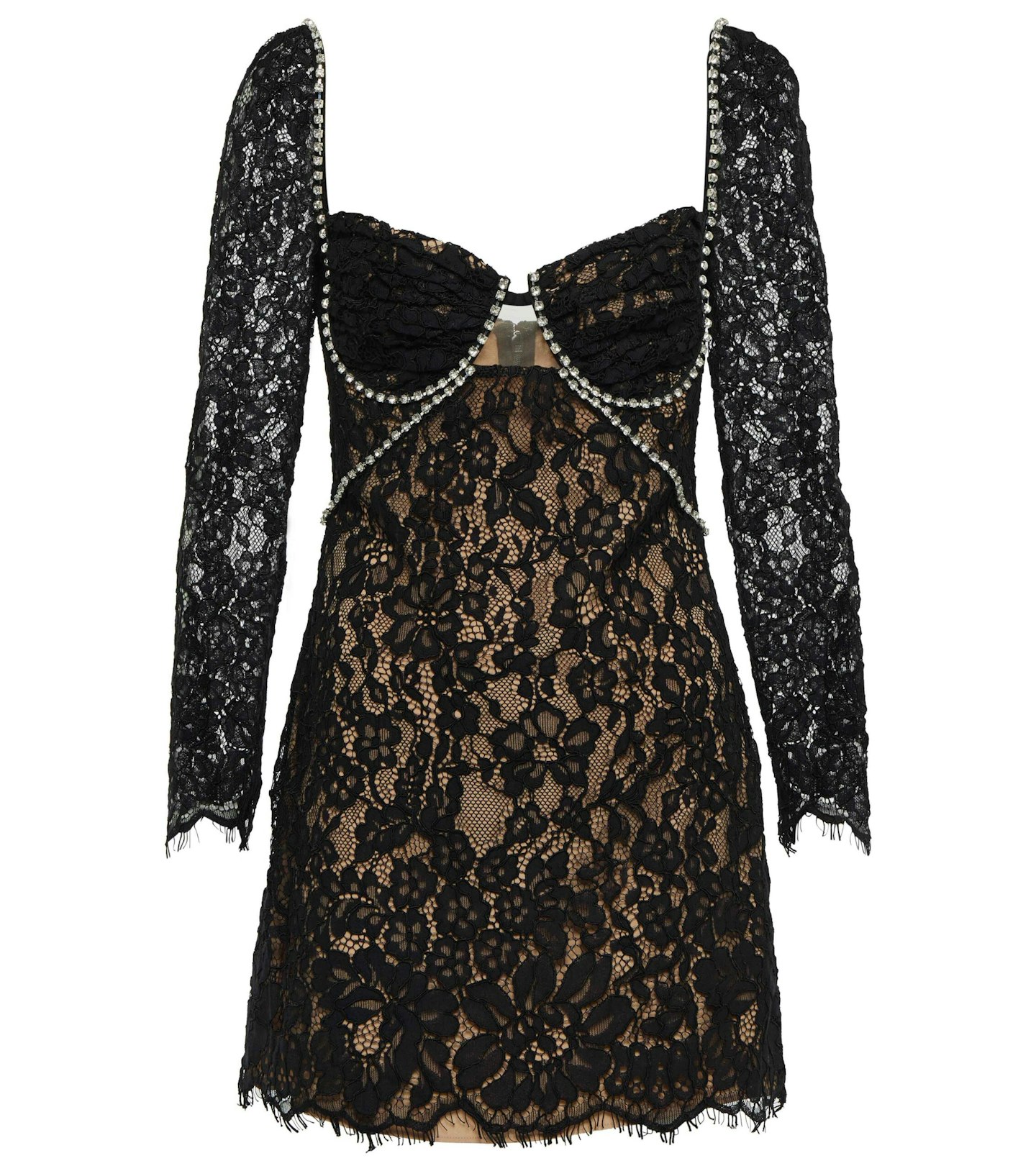 lace dress self-portrait mytheresa