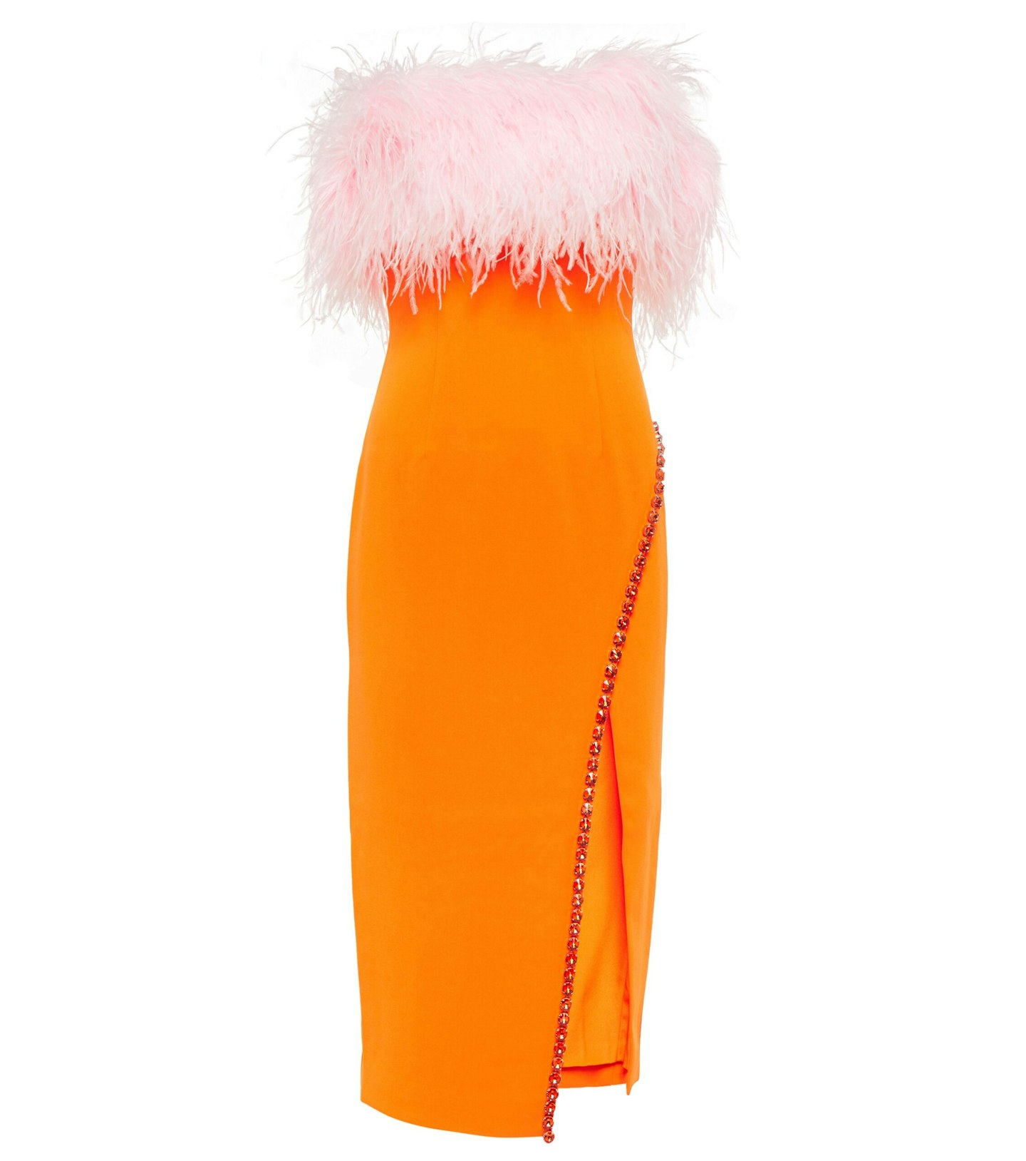 feather dress self-portrait mytheresa