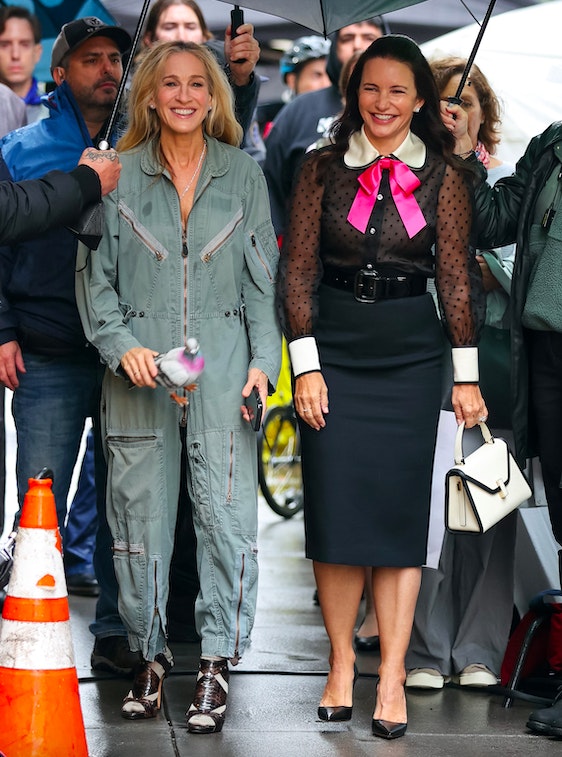 SJP Kristen Davis And Just Like That