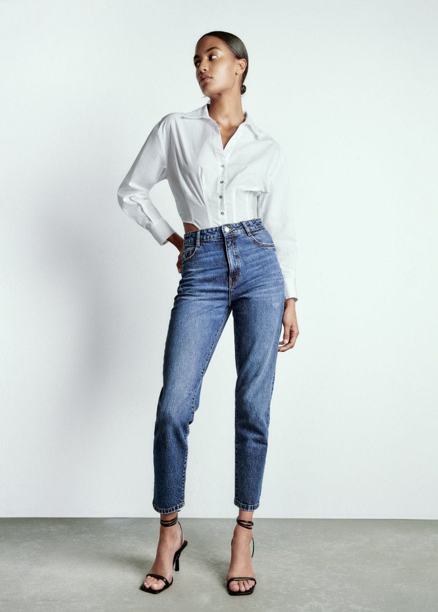 Best stretchy hot sale mom jeans