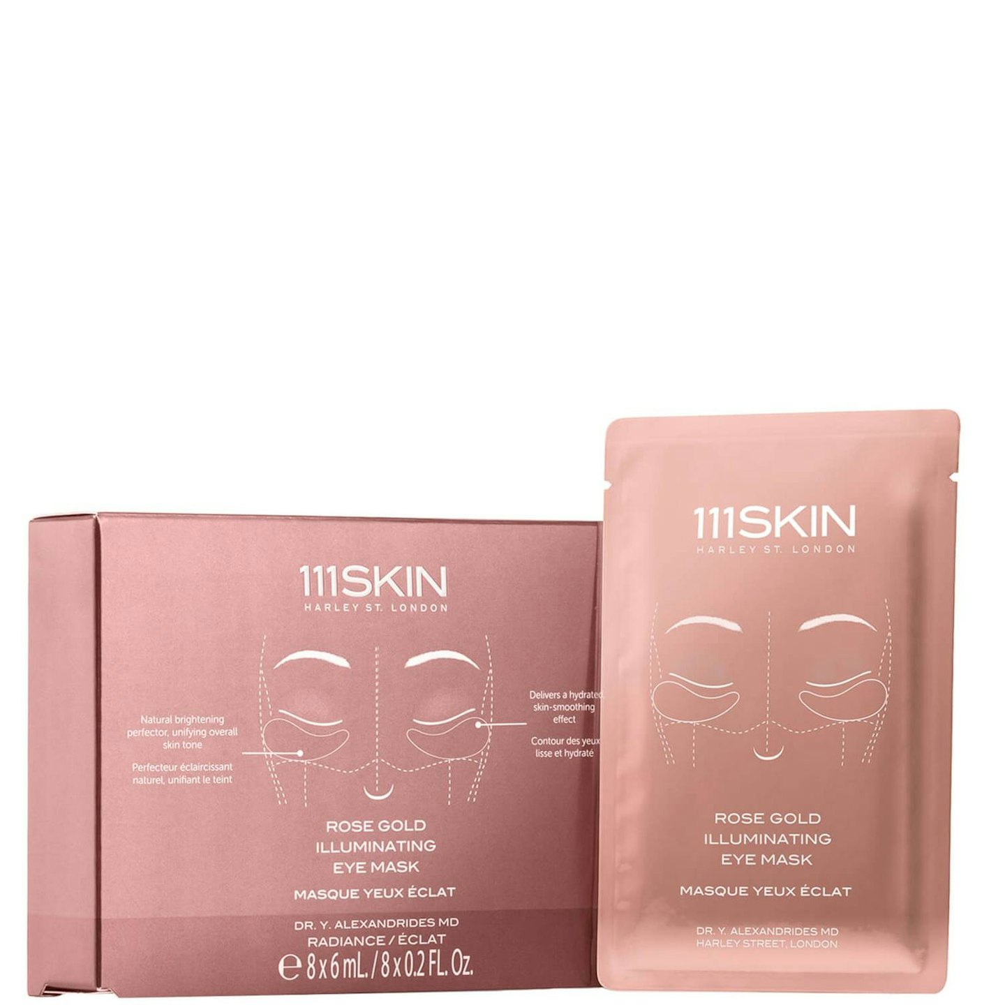 111Skins Rose Gold Illuminating Eye Masks