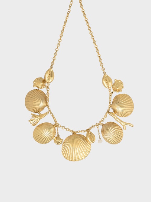 Charles & Keith, Seashell Necklace