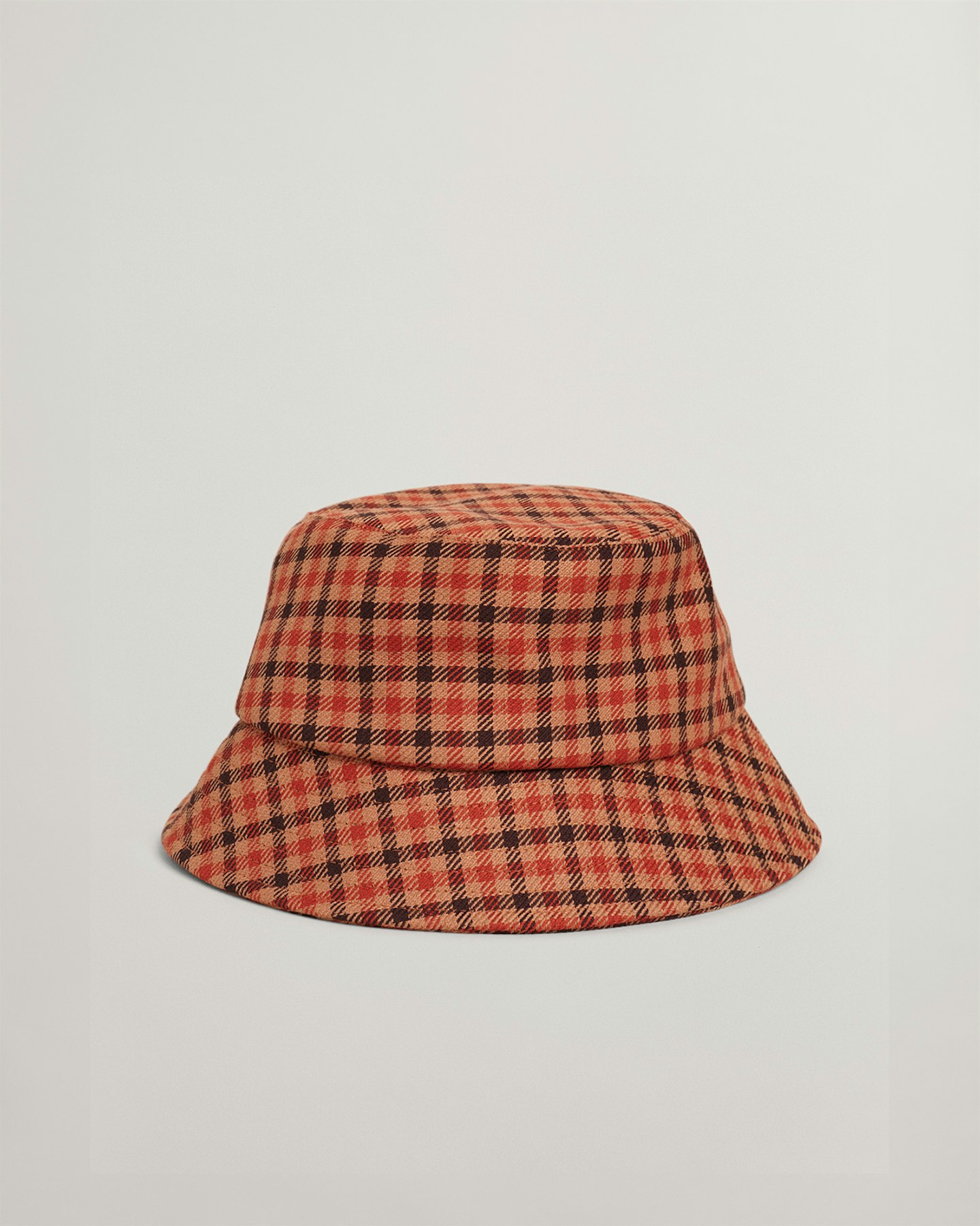 Checked Bucket Hat