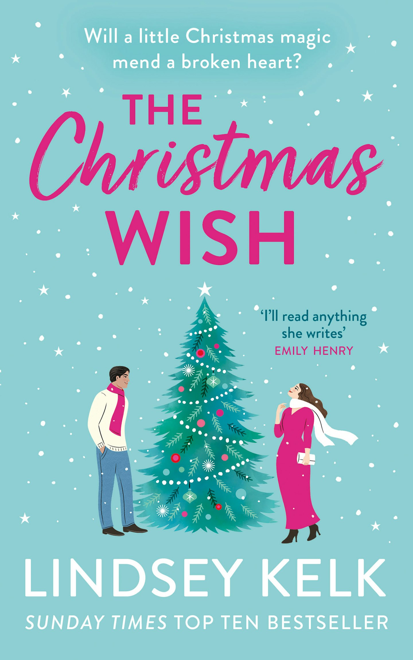 The Christmas Wish by Lindsey Kelk, published by HarperFiction, is out now in hardback, ebook and audio.