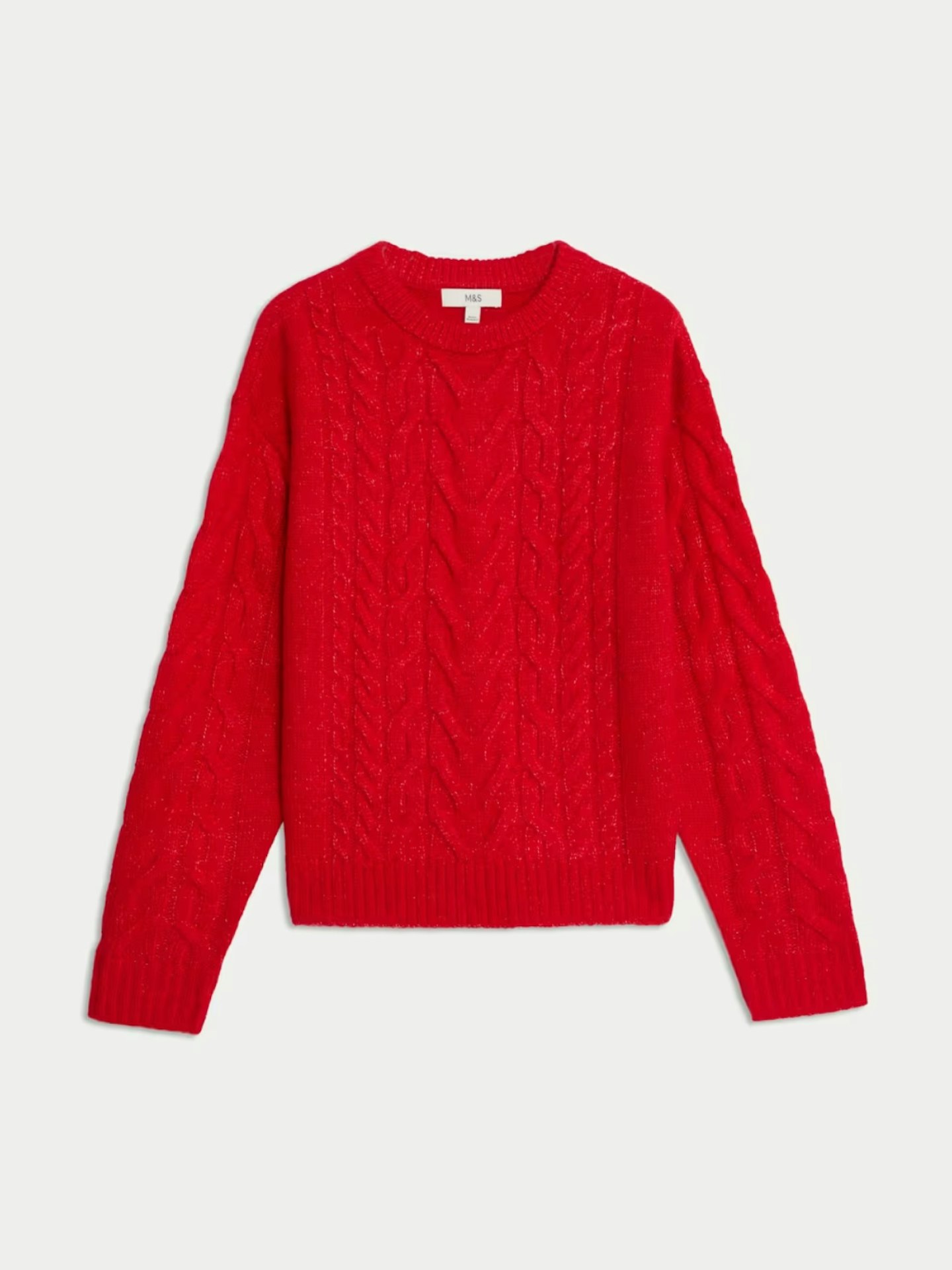 Marks & Spencer, Cable Knit Crew Neck Jumper