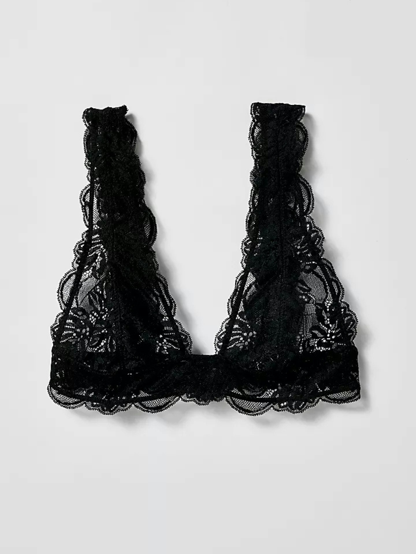 Free People, Last Dance Lace Plunge Bralette