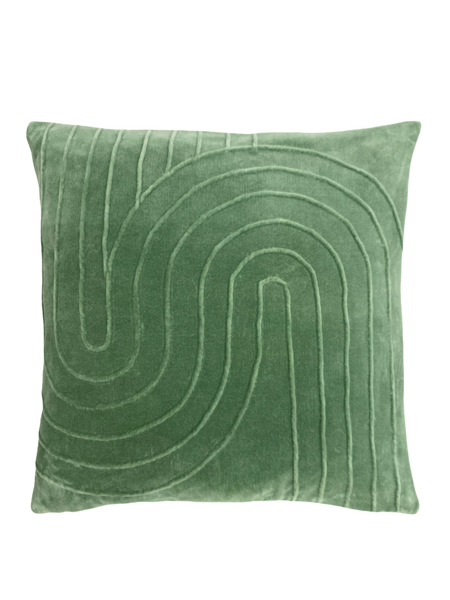 La Redoute, Mangata Pleated Velvet Filled Cushion