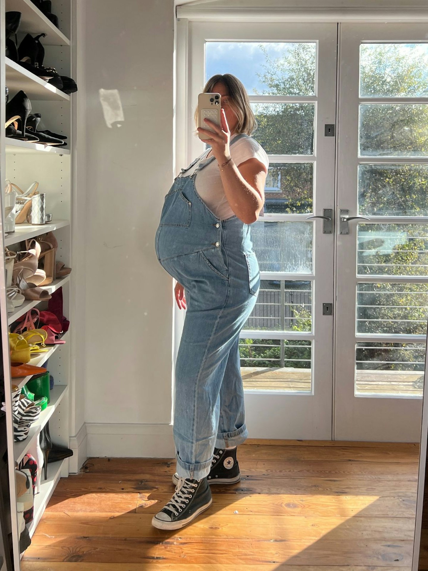 Mango, Maternity Denim Dungarees 