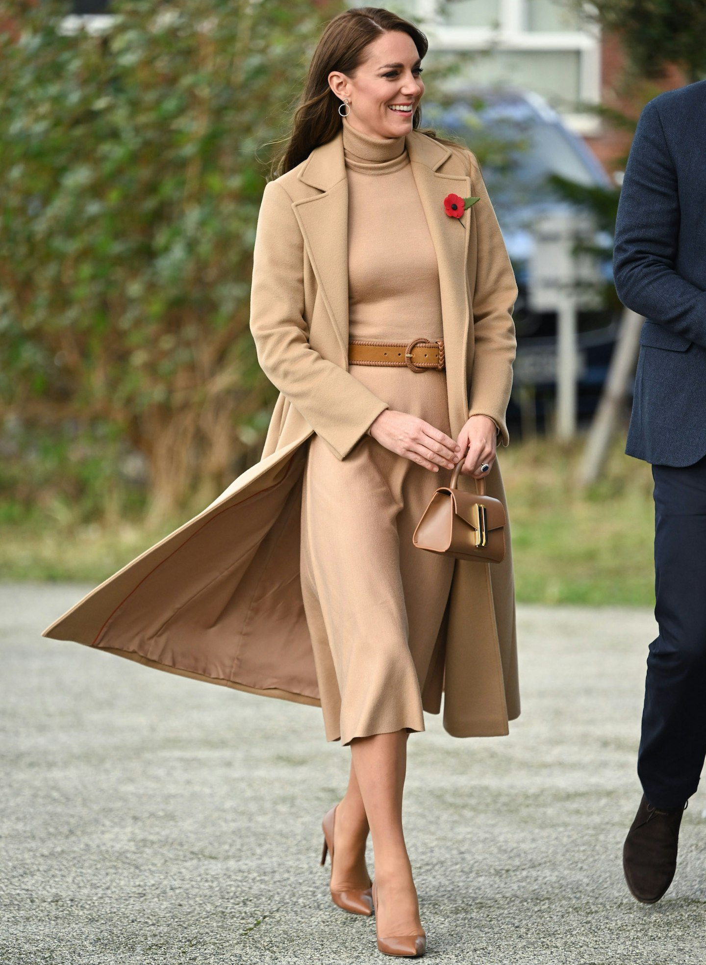 Kate Middleton Camel Coat