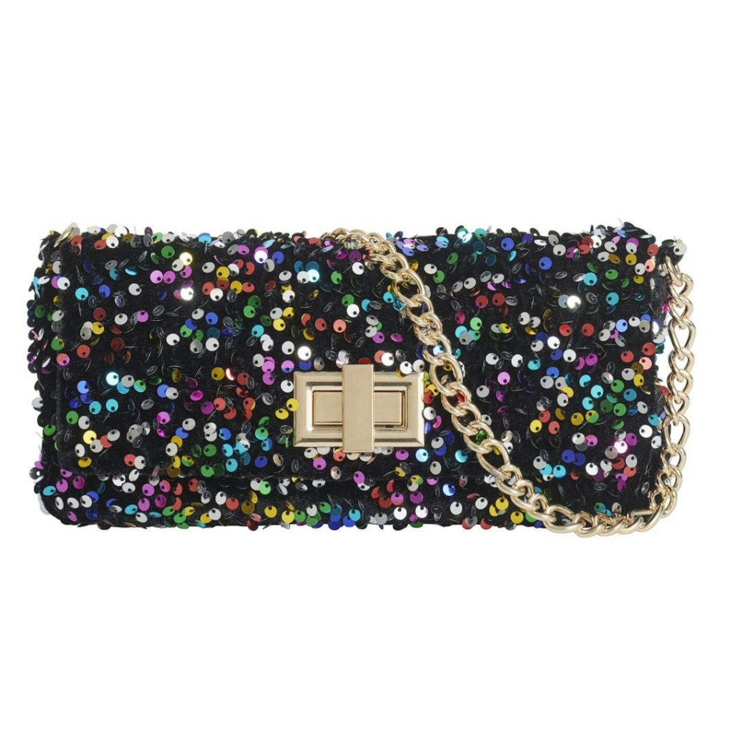 H&M, Sequinned Shoulder Bag