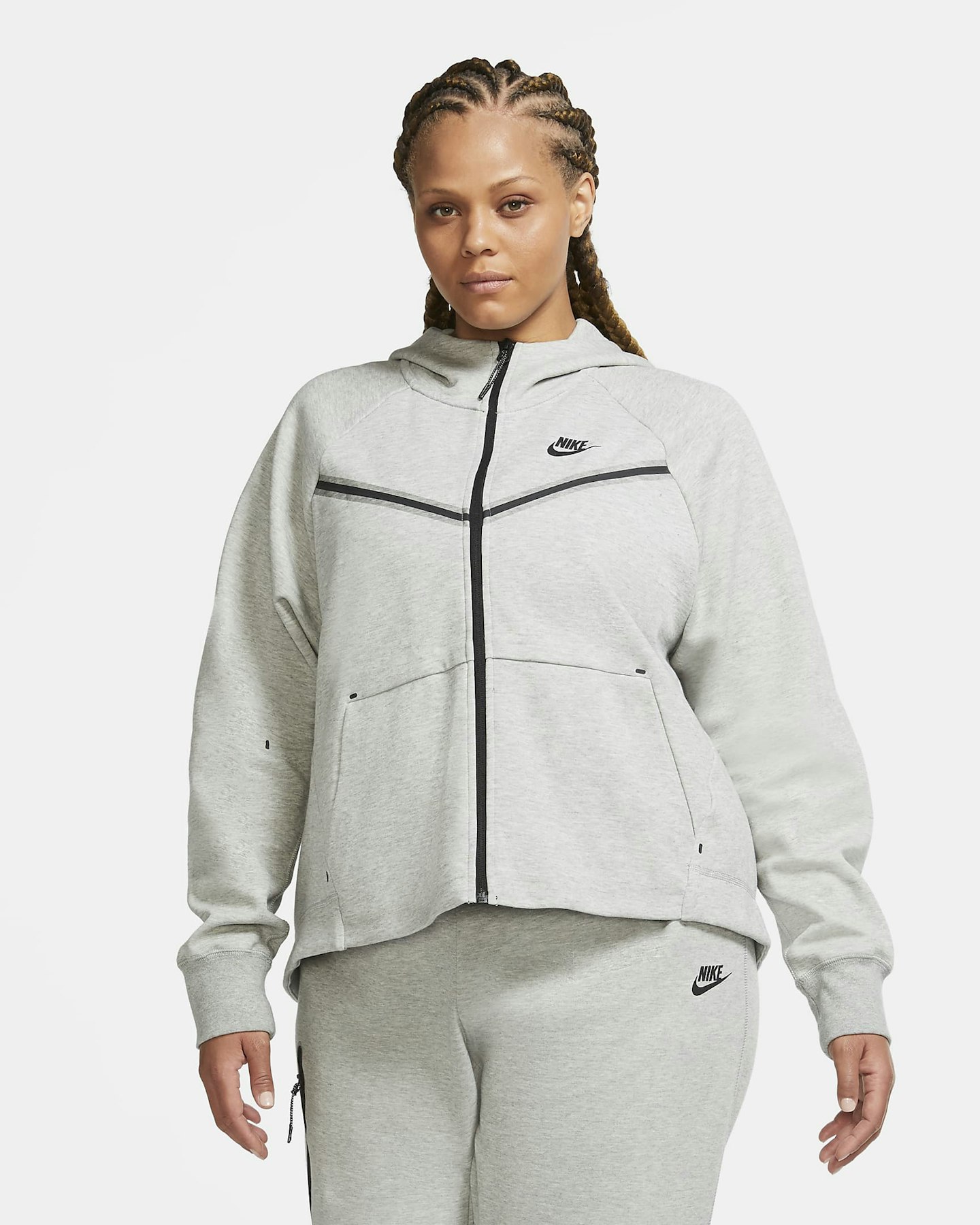 nike zip up top