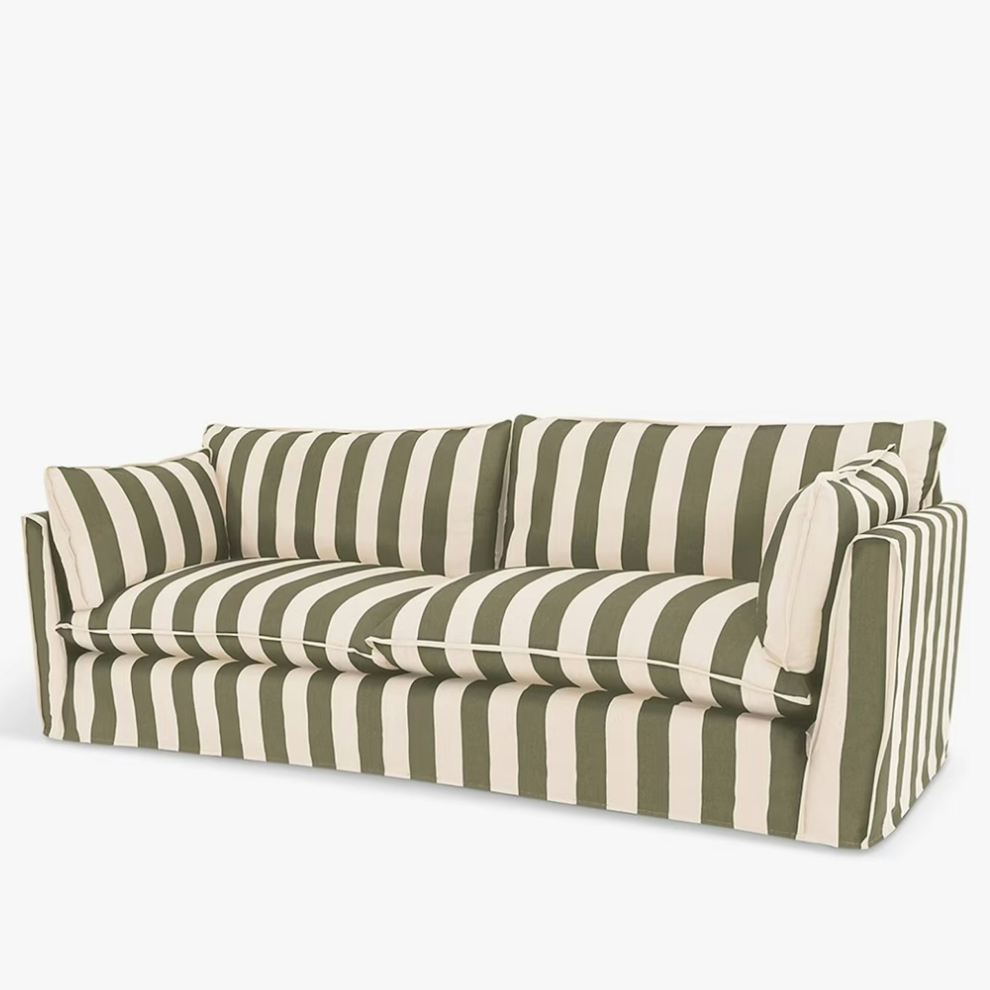 John Lewis striped sofa