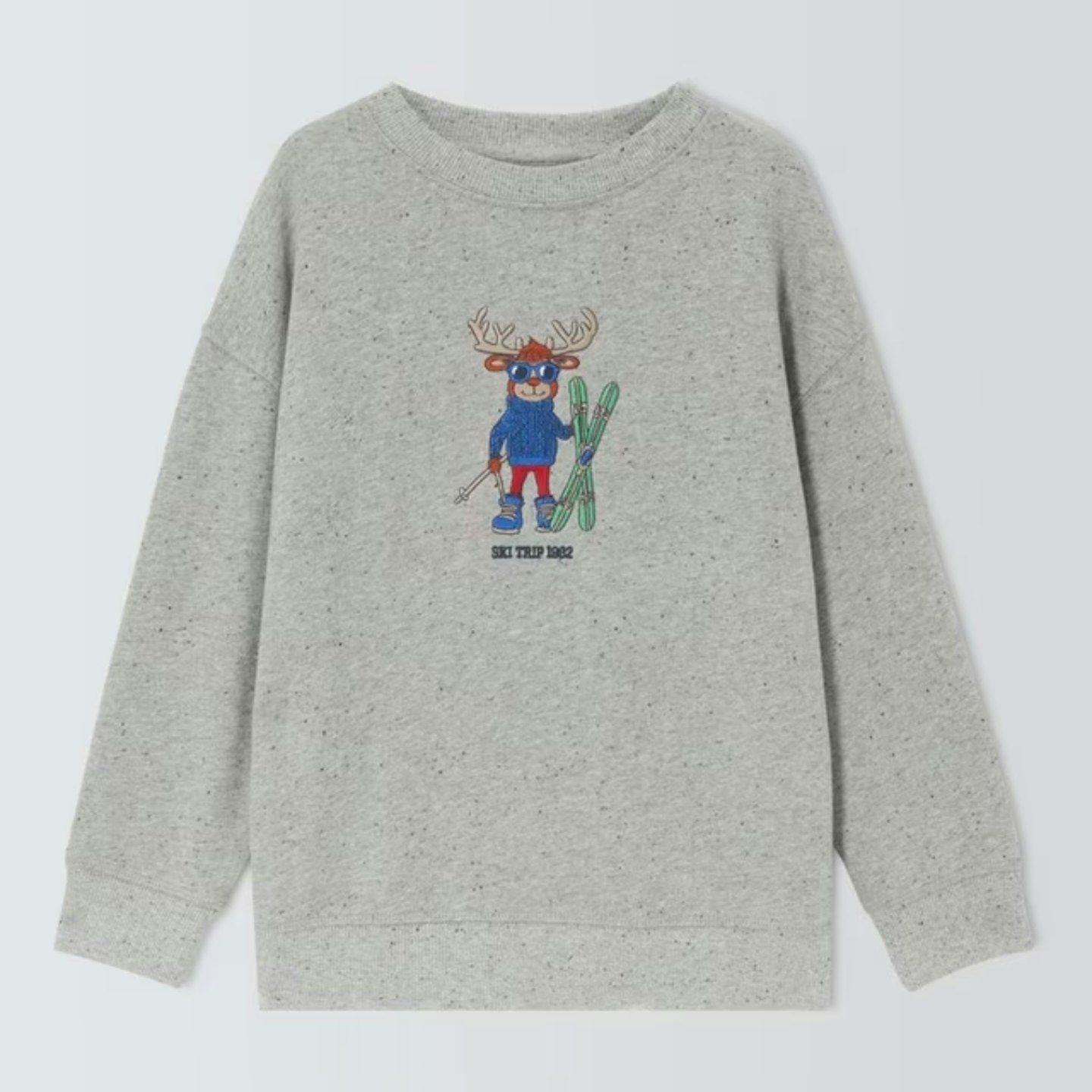 grey christmas sweatshirt john lewis