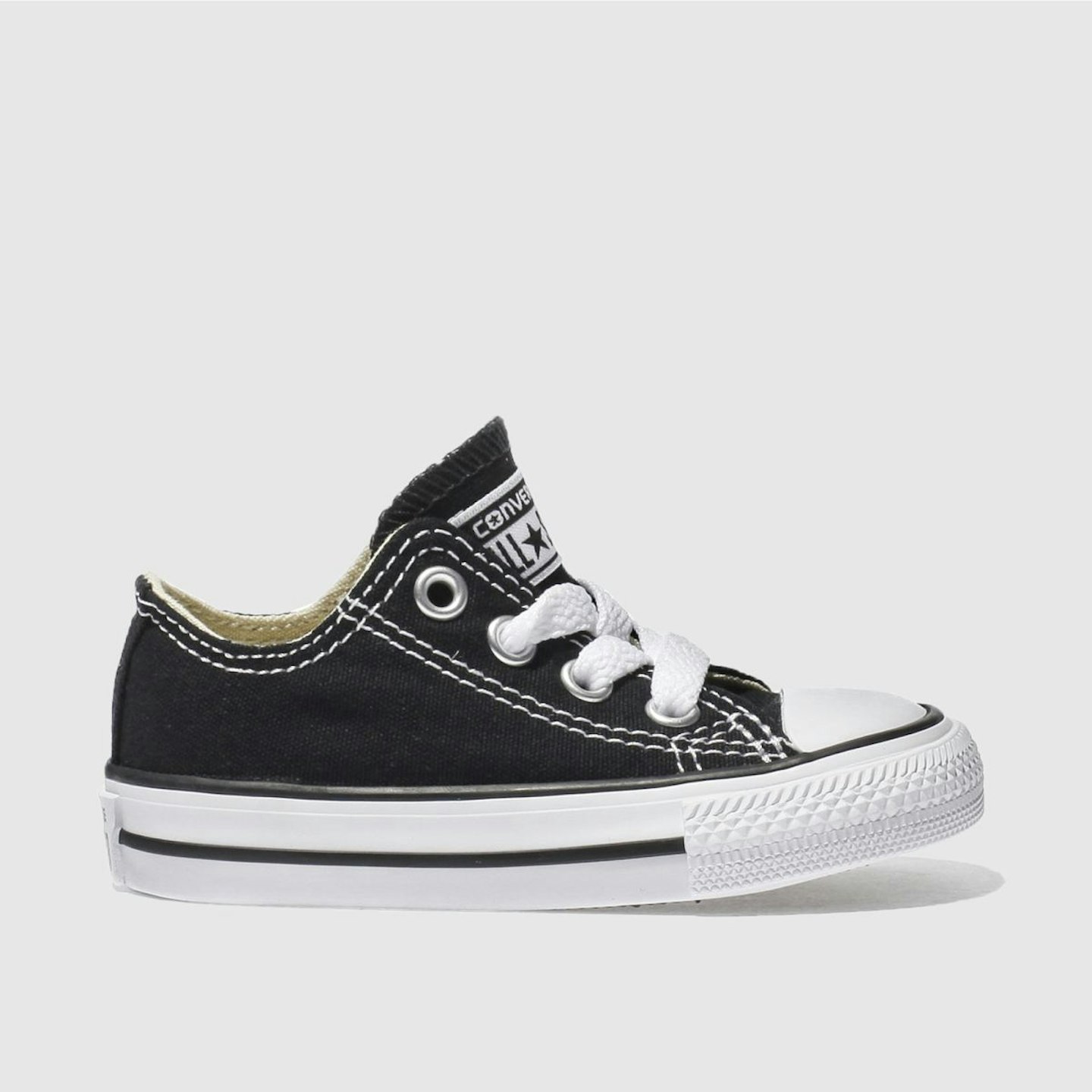 Converse Black All Star Lo Toddler Trainers