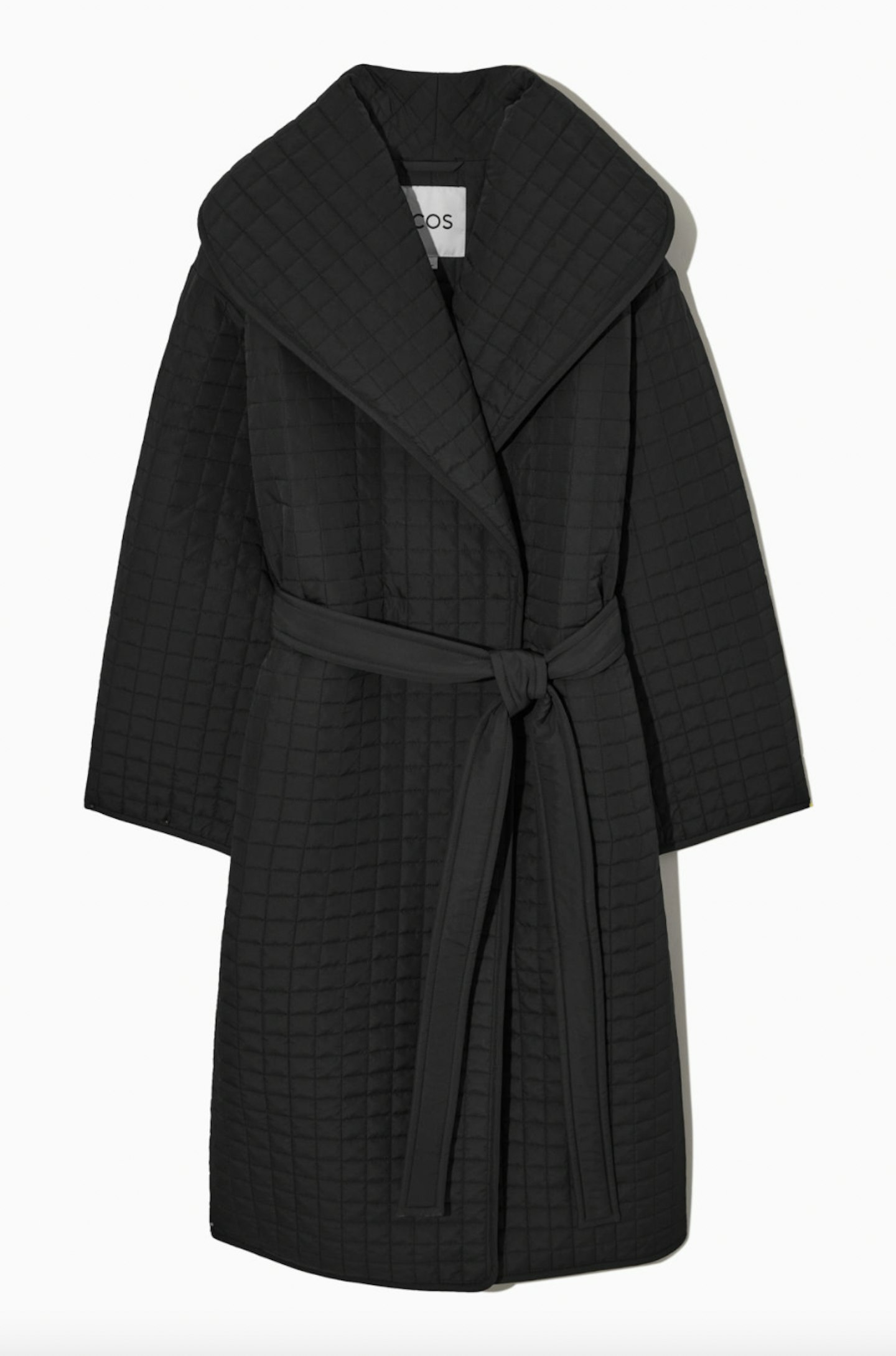COS, Longline Quilted Liner Coat