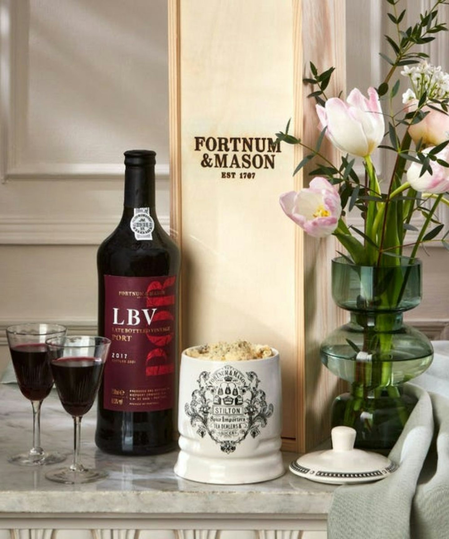 Fortnum + Mason, Port and Stilton Gift Box