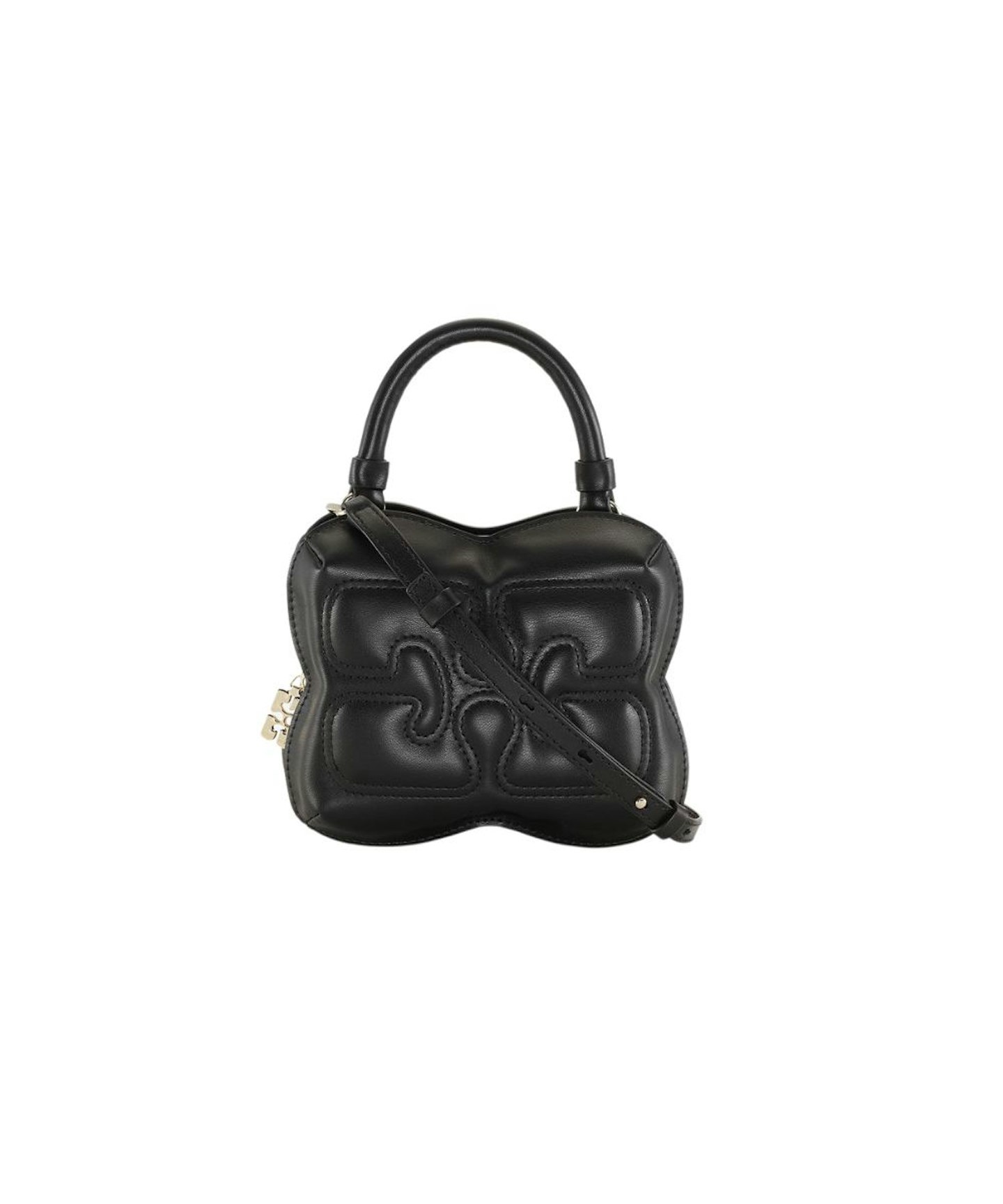 Ganni Small Butterfly Top Handle Bag