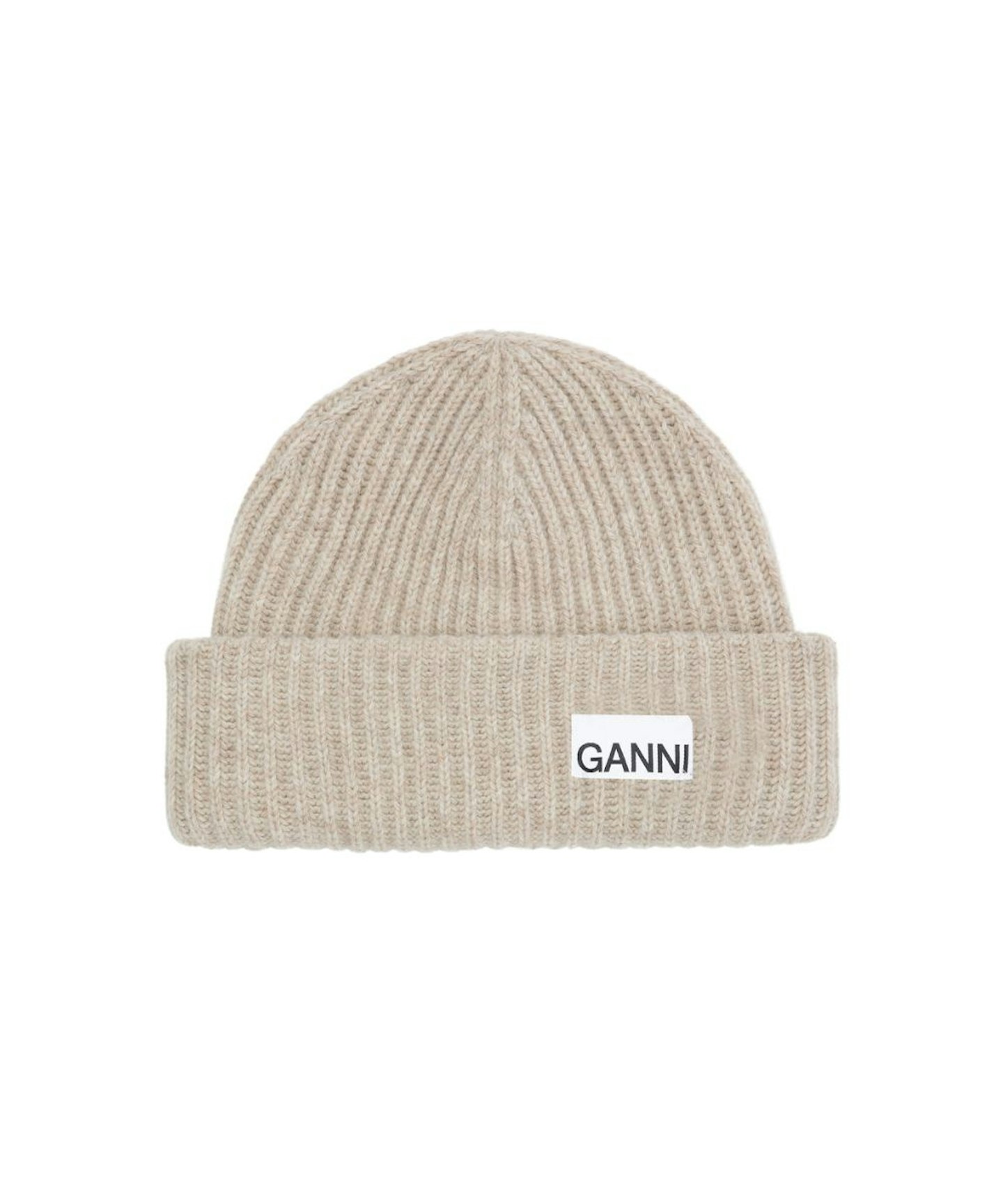 Ganni Oversized Wool Beanie