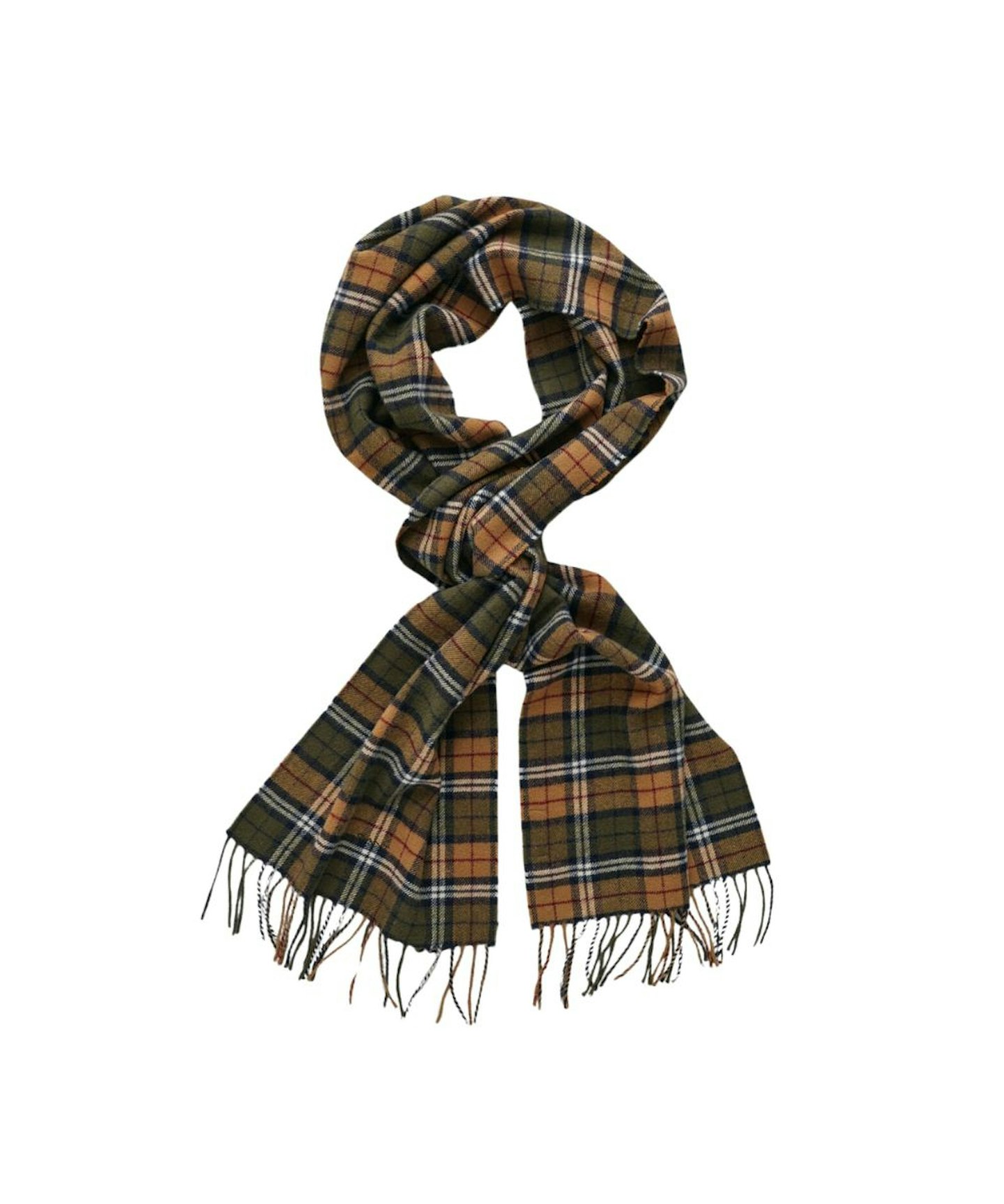 Gant, Woven Wool-Blend Check Scarf