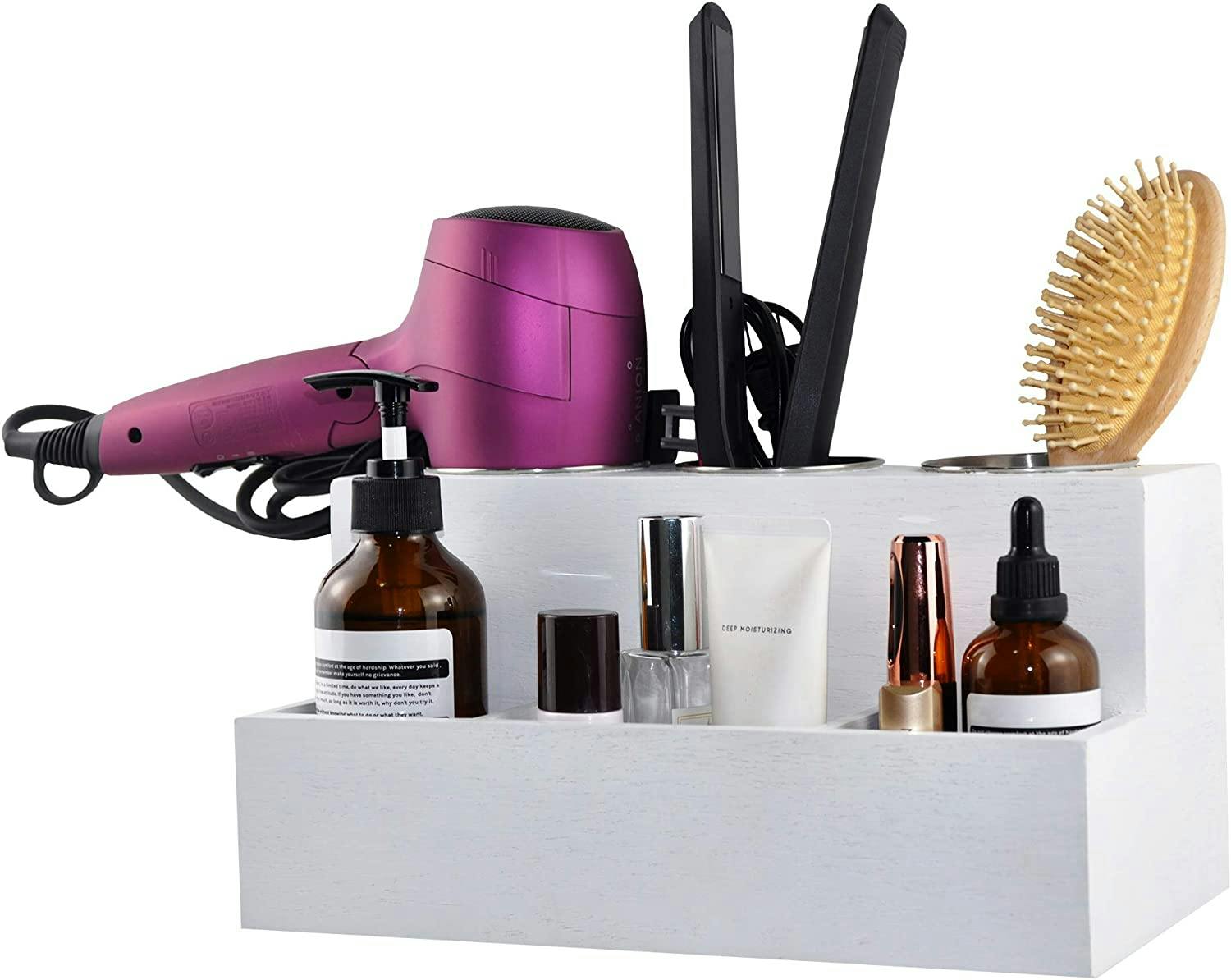 Hair on sale tool storage