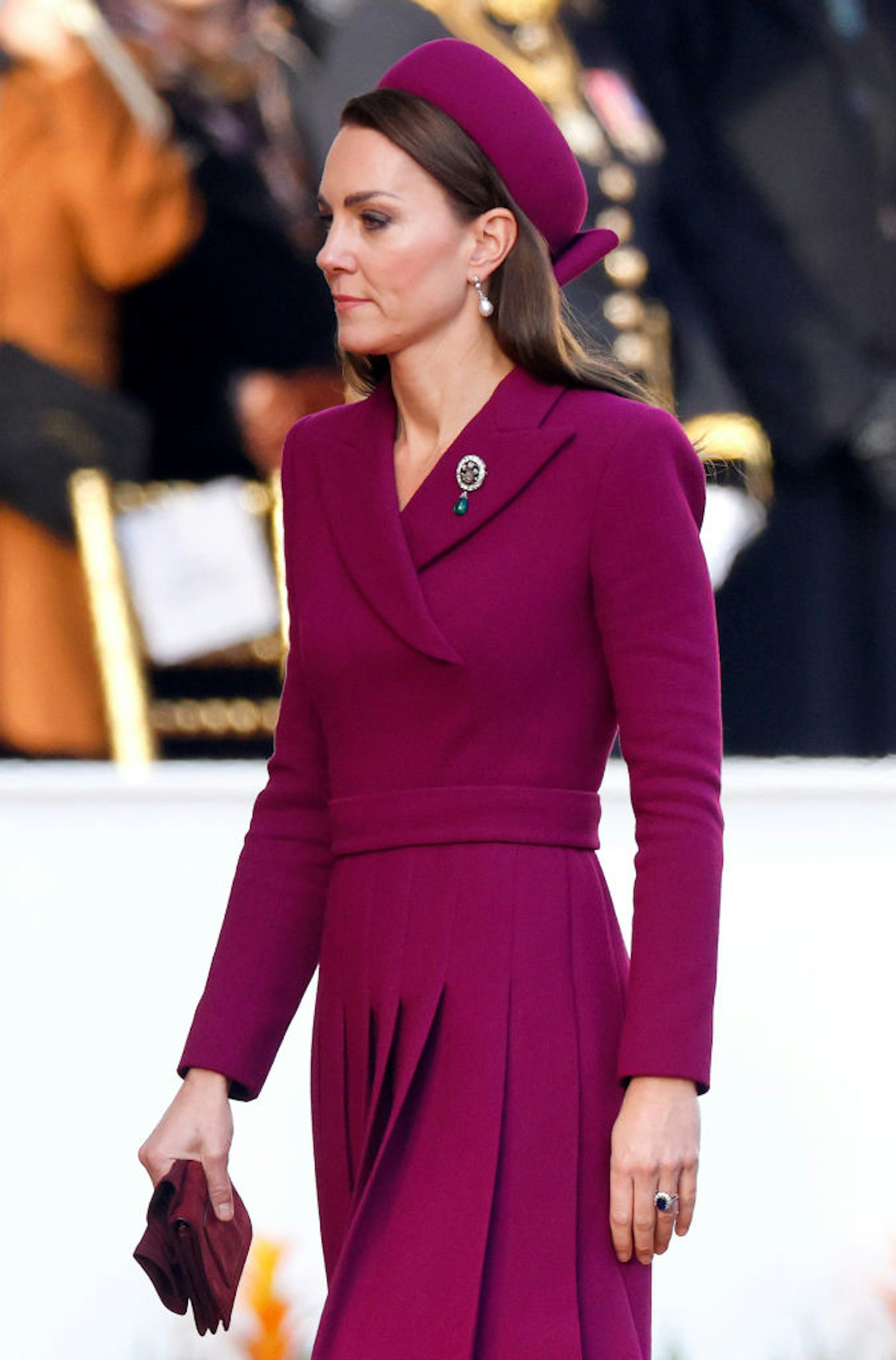 Kate Middleton Prince of Wales Feathers Brooch