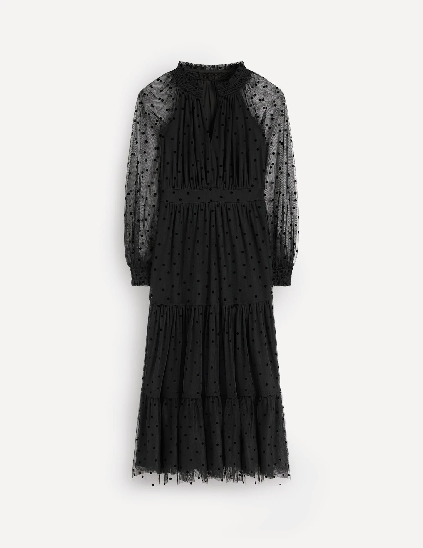 chinese dress ladies Black Boden Gauze Dress