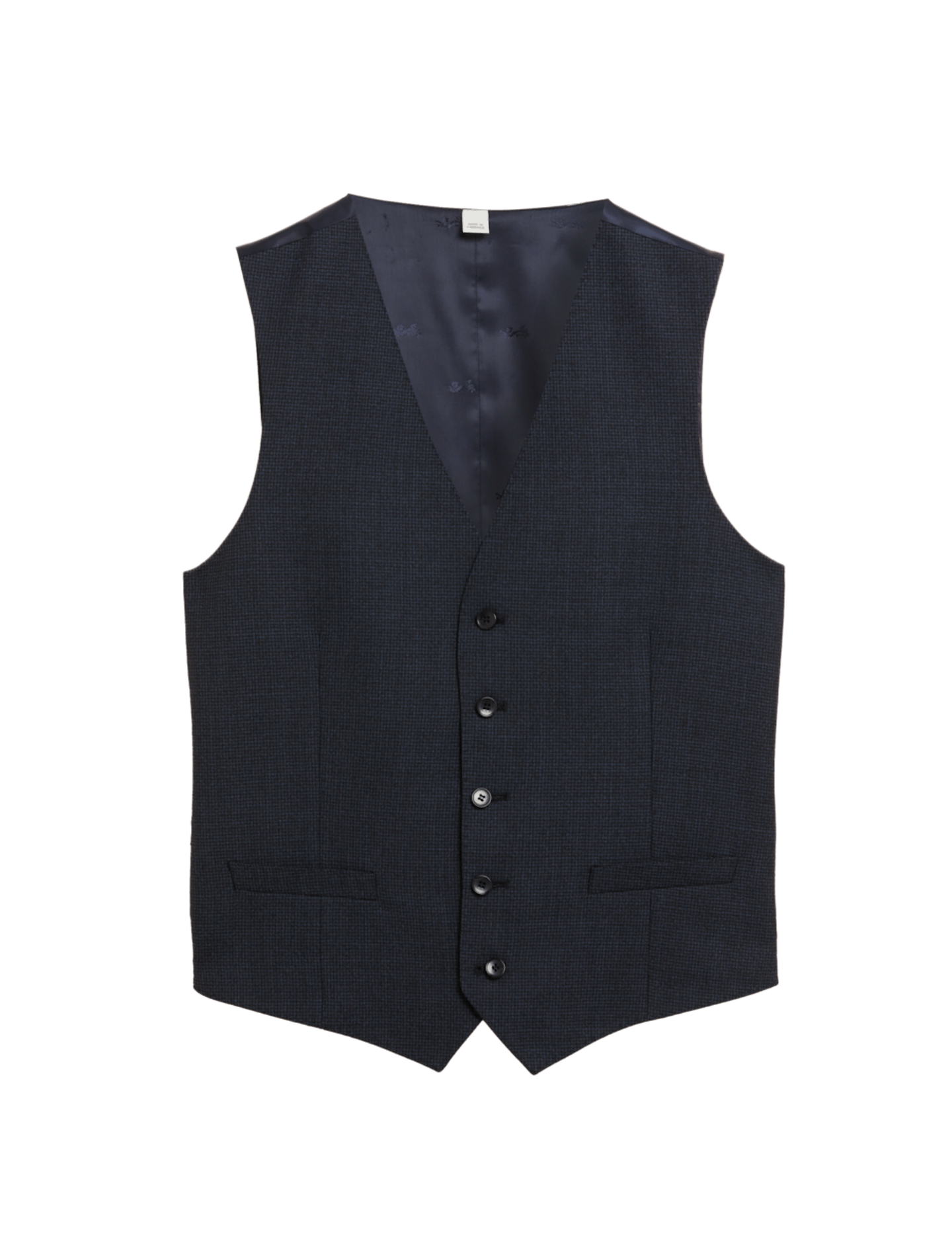 M&S, British Wool Textured Waistcoat