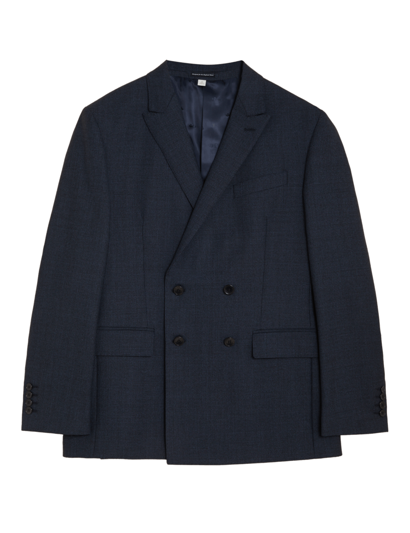 M&S, Double-Breasted Tailored Fit Wool Jacket