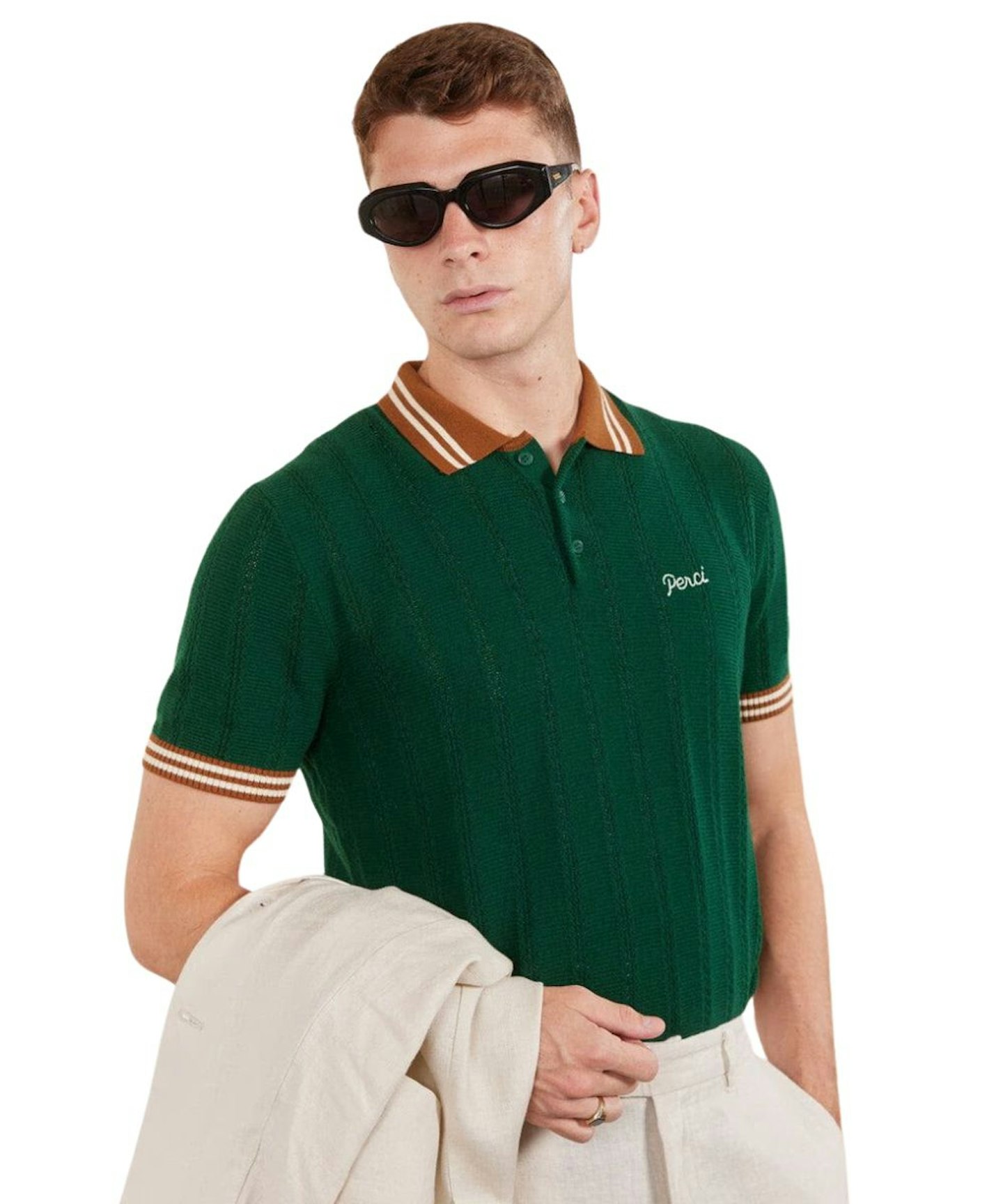 Percival, HQ Knitted Polo