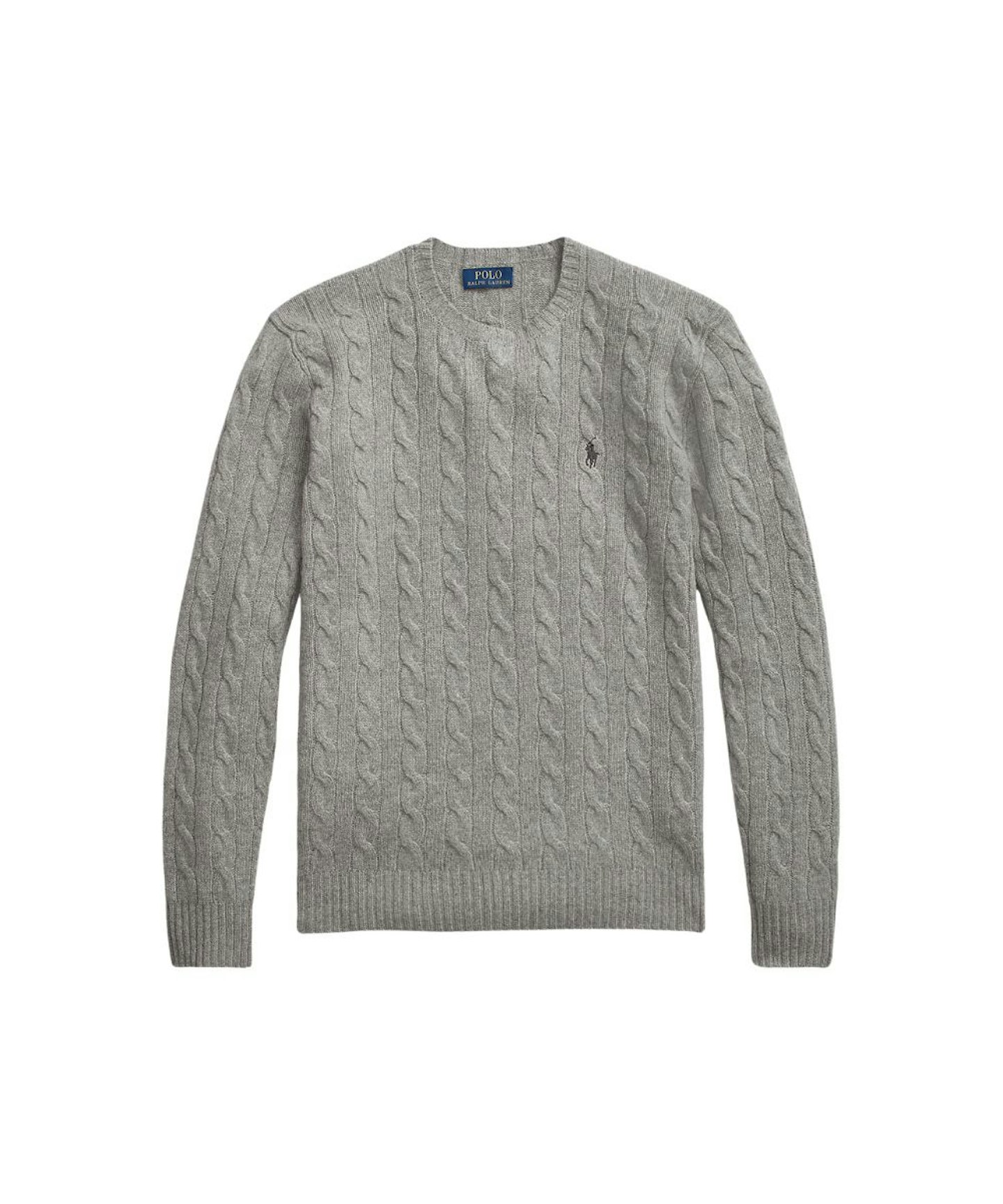 Ralph Lauren, Cable-Knit Wool-Cashmere Jumper