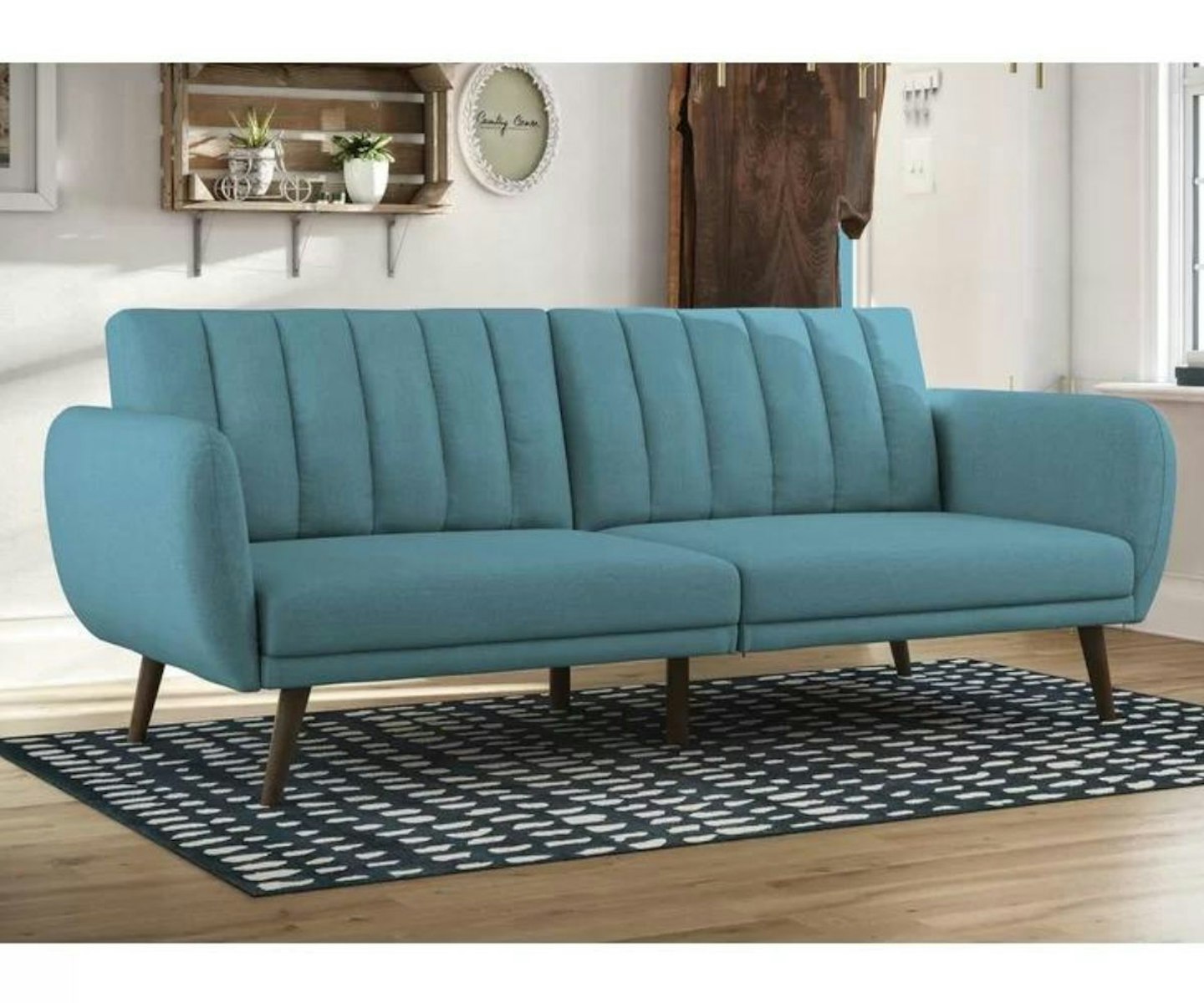 Ferraro 3 Seater Upholstered Sofa Bed