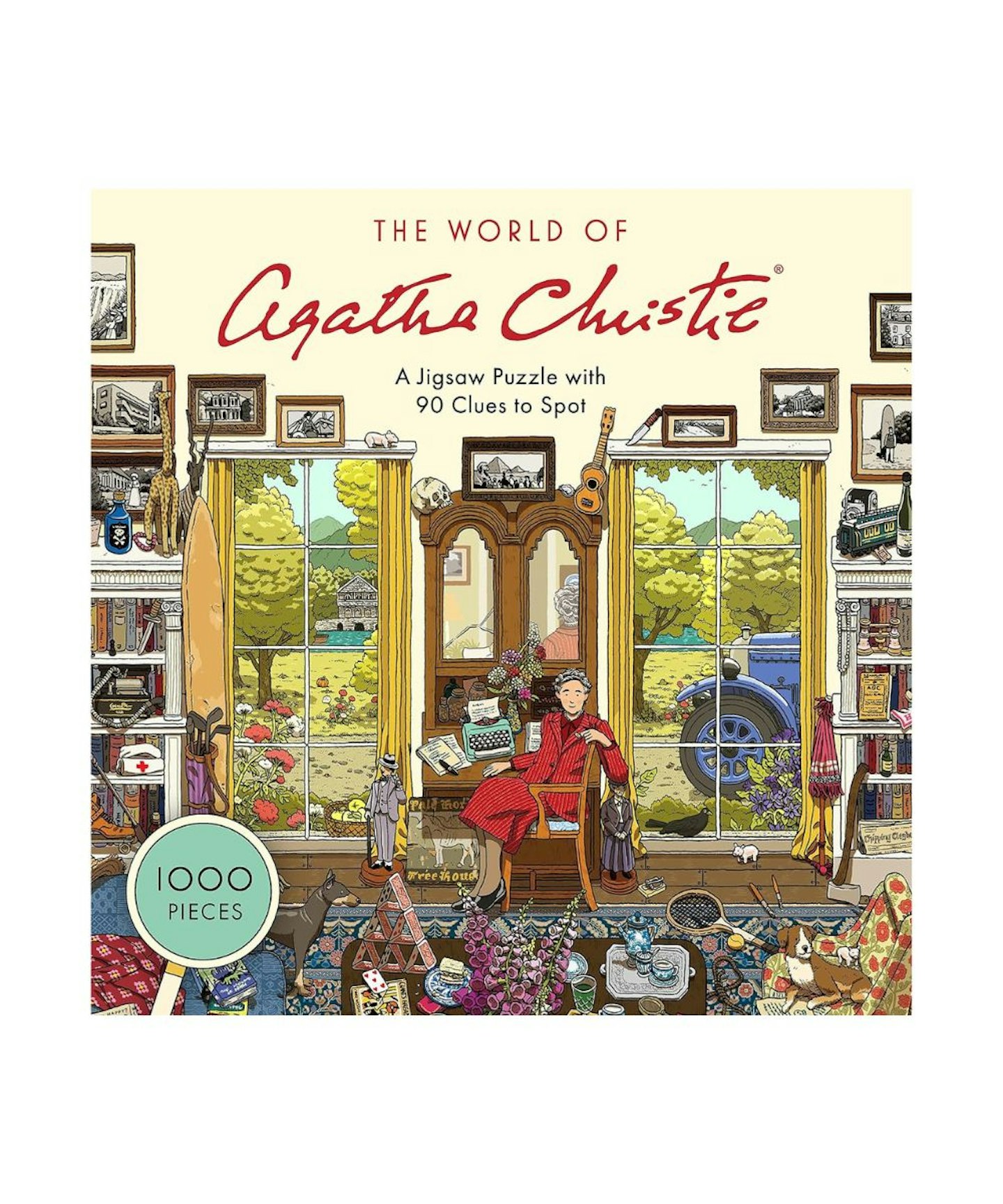 The World Of Agatha Christie 1000-Piece Jigsaw