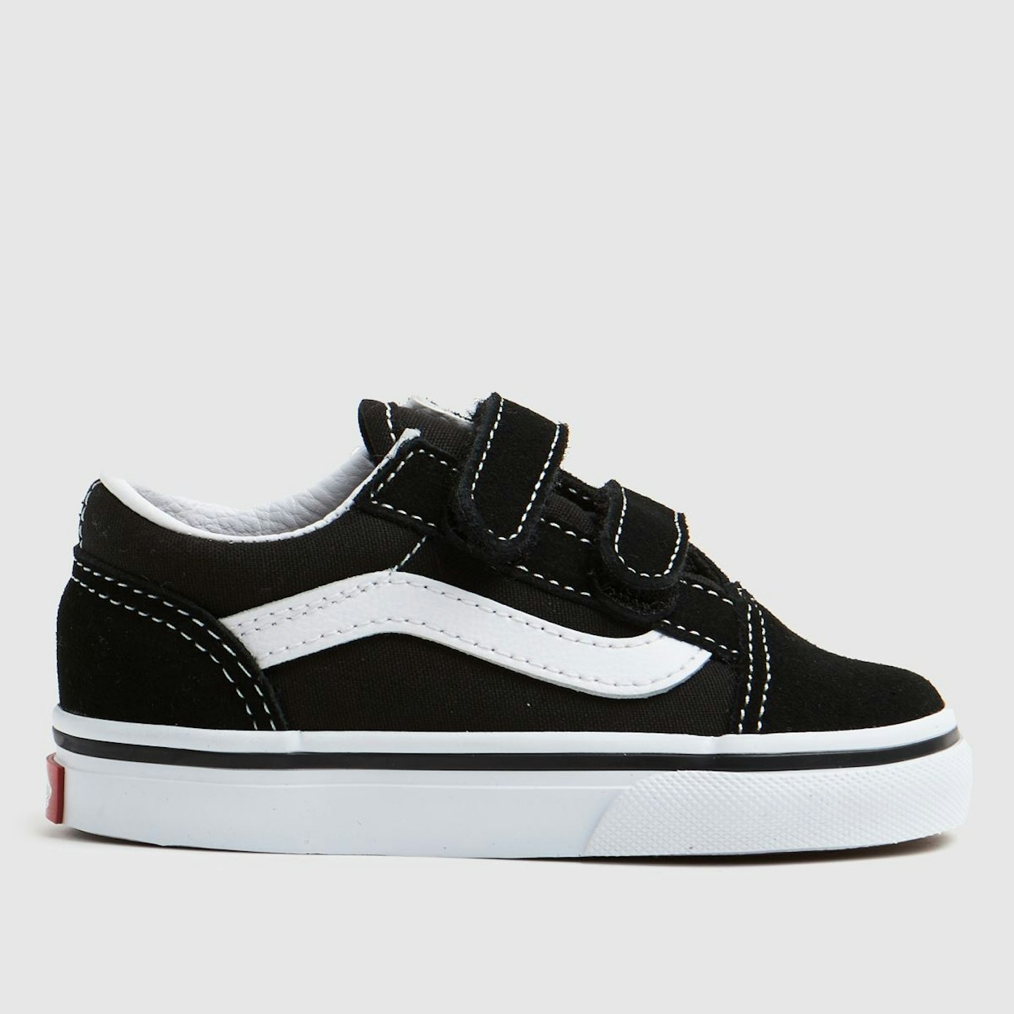 Vans Black & White Old Skool V Toddler Trainers