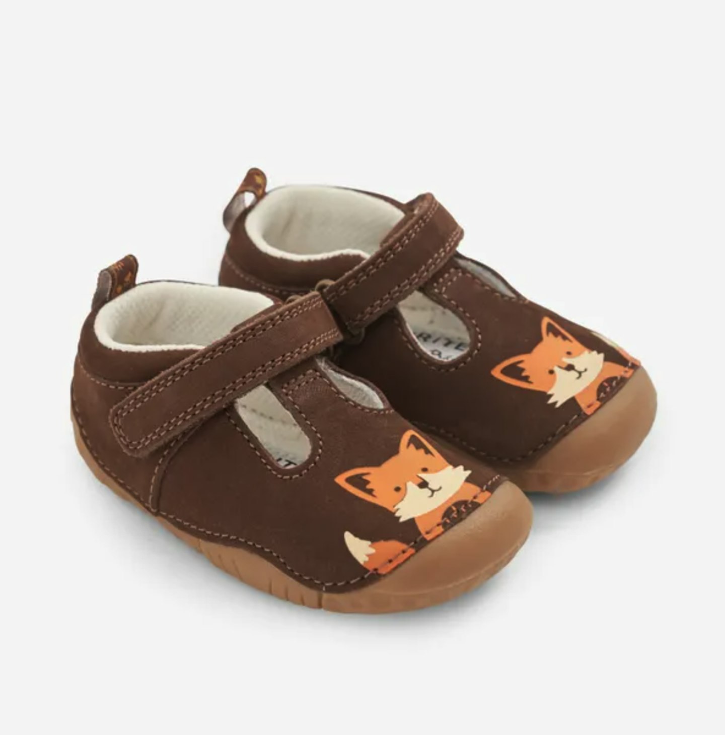 JoJo Maman Bébé Startrite Brown Fox Pre Walker Shoes