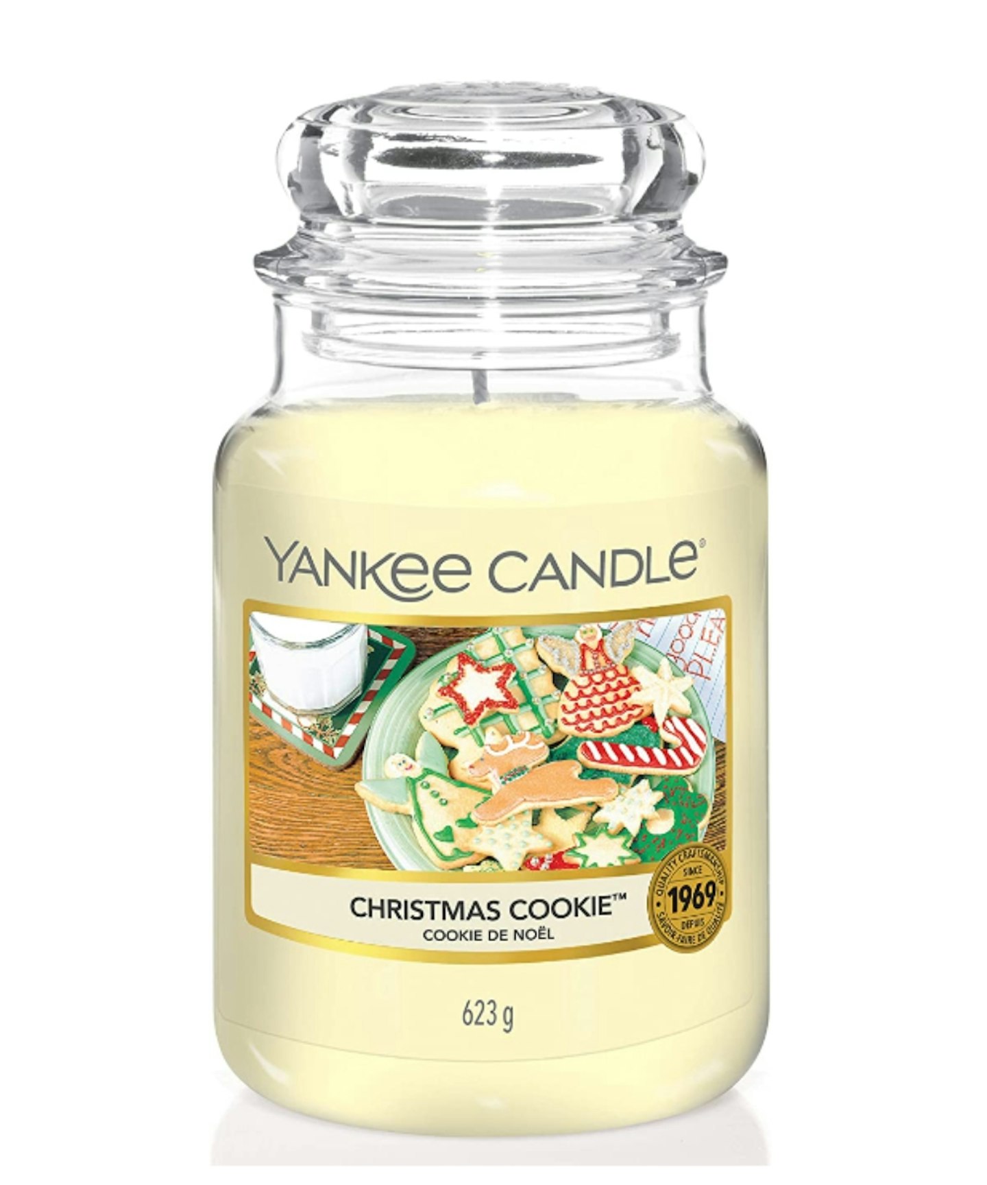 Bougie Yankee Candle Grande Jarre - Clean Cotton