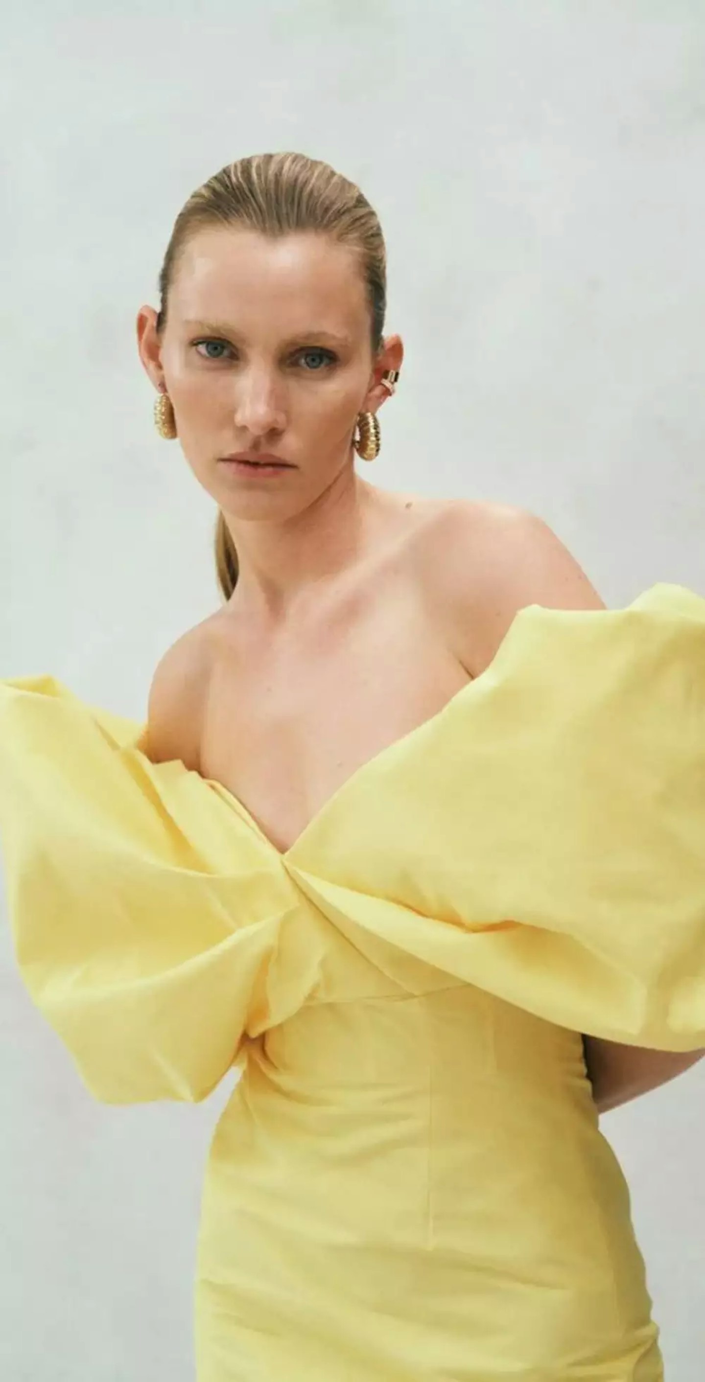 Rachel Gilbert, Xavier Mini Yellow Dress
