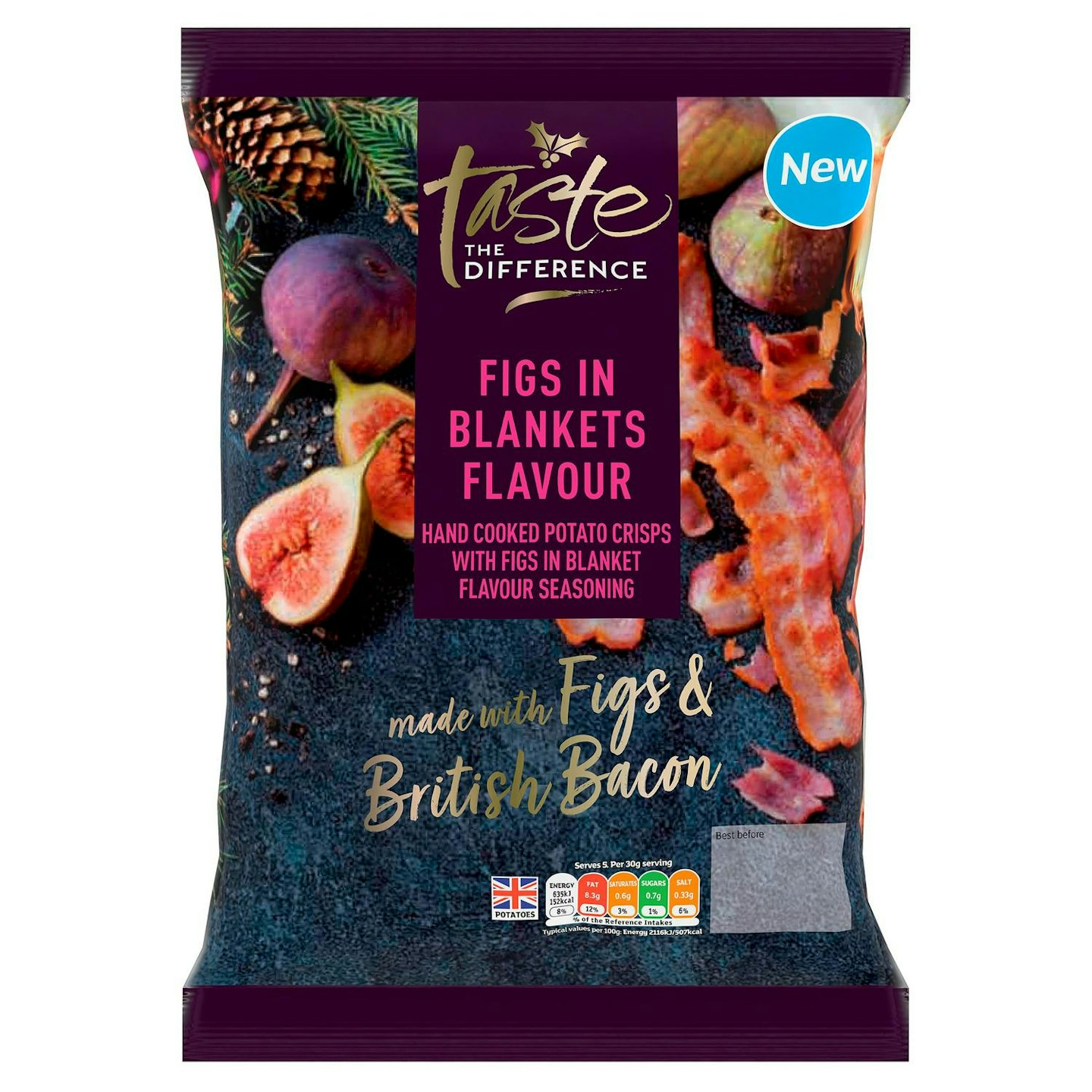 Sainsbury's Figs in Blankets Flavour, Taste the Difference, £1.35