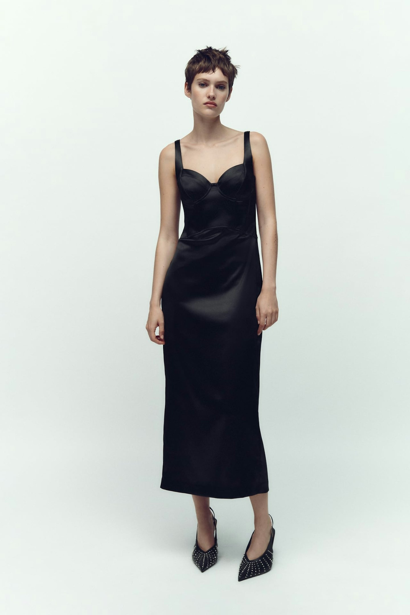 Zara, Corsetry-Inspired Dress
