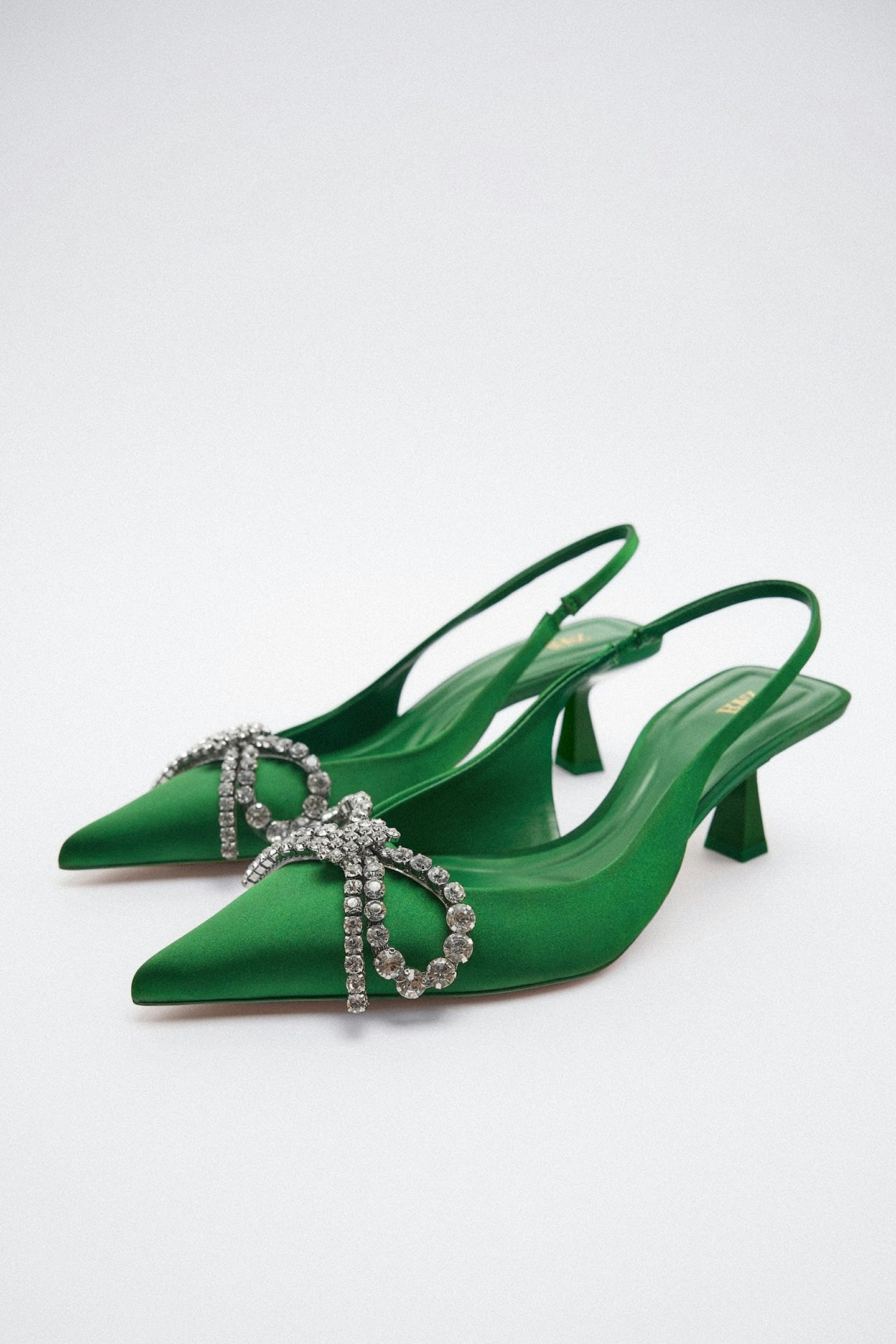 Zara, Heeled Slingback Shoes