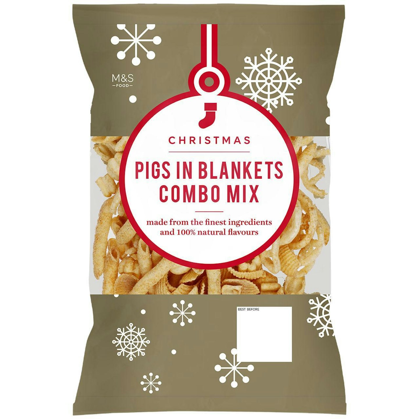 M&S Christmas Pigs in Blankets Snack Combo Mix, £1.75