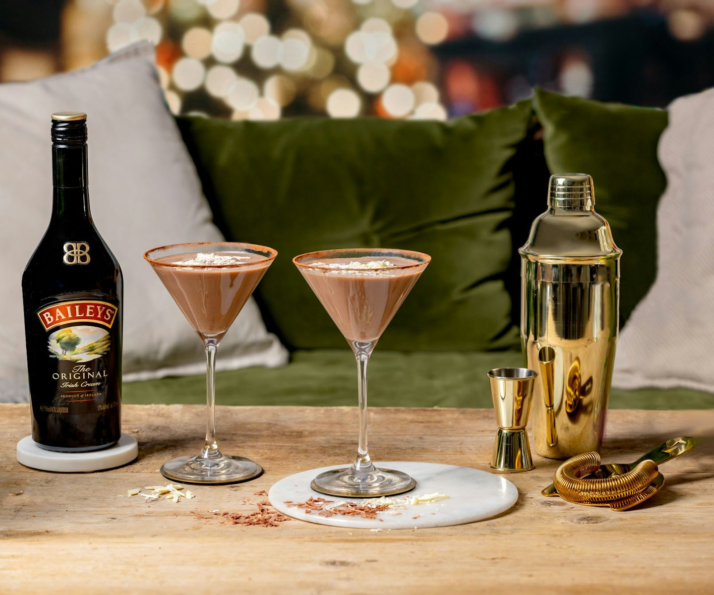 Baileys Hot Chocolate Martini