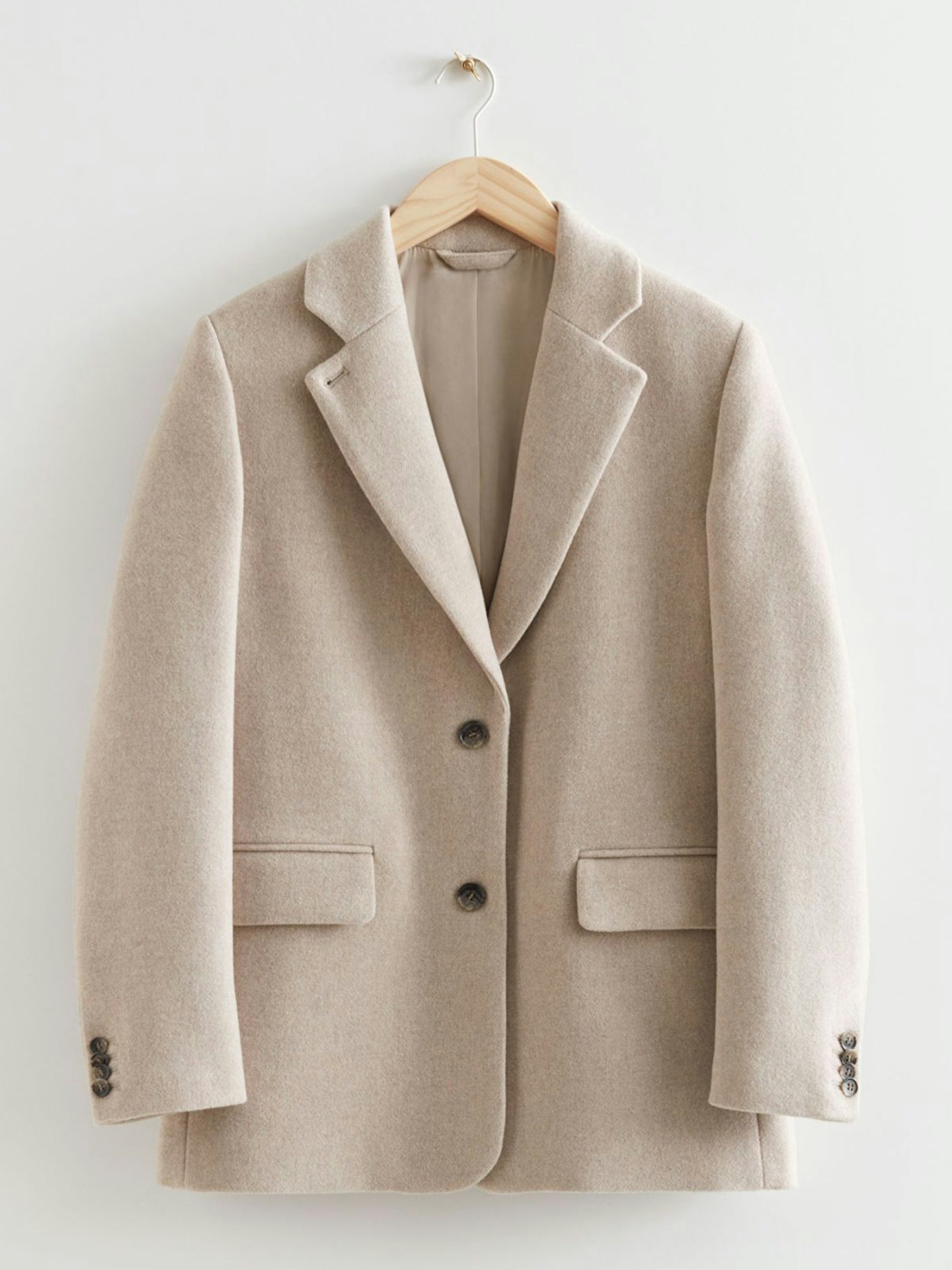 & Other Stories, Oversized Wool Blazer