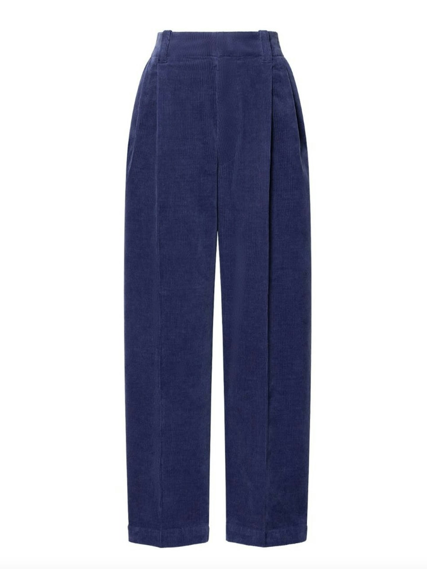 Corduroy Wide-Fit Trousers